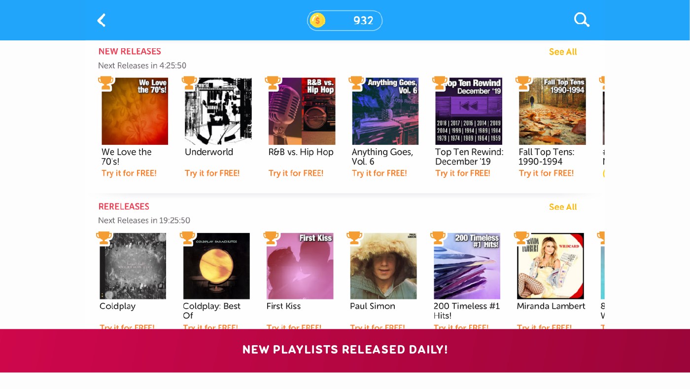 SongPop Classic screenshot