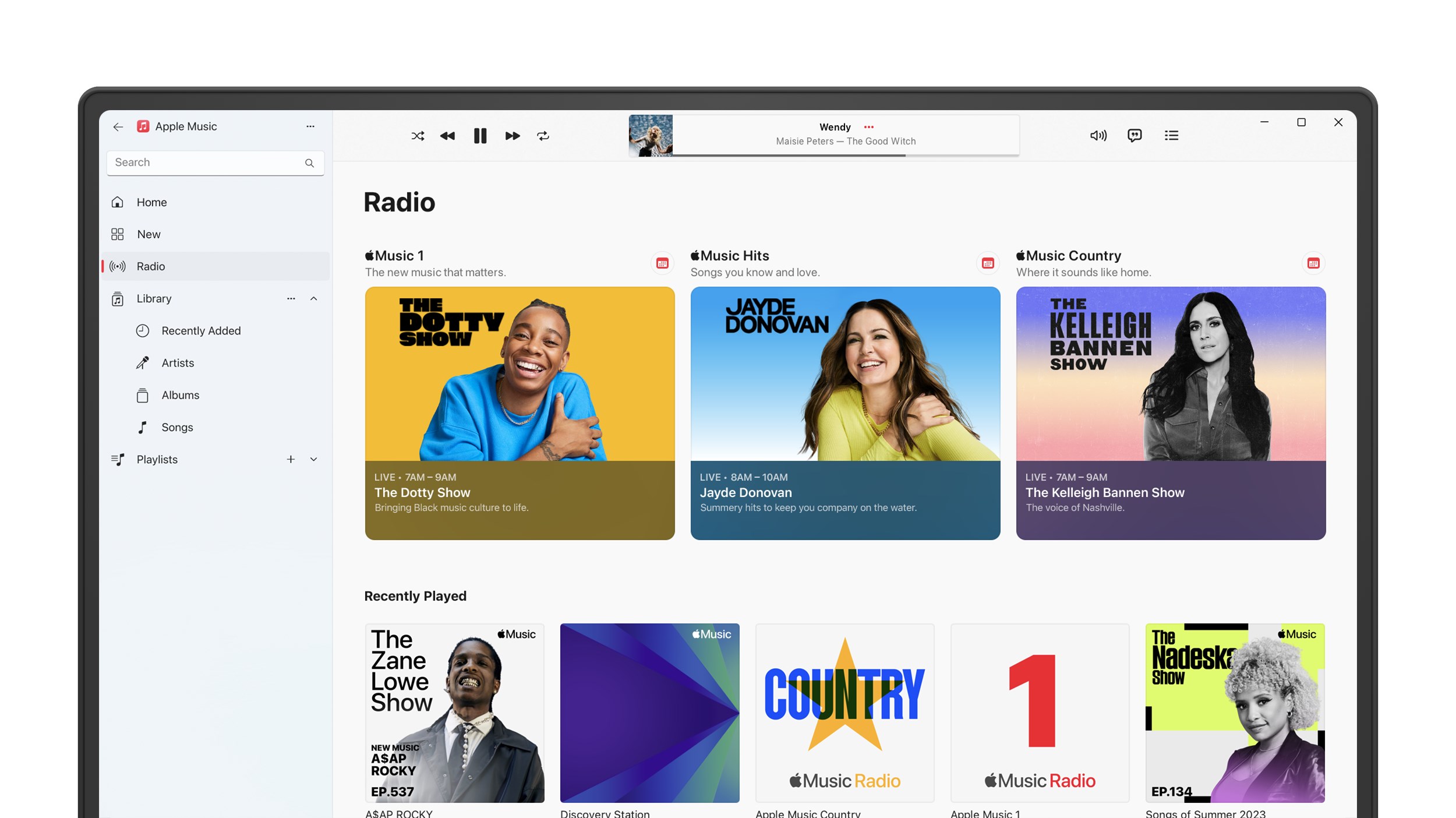 Apple Music screenshot