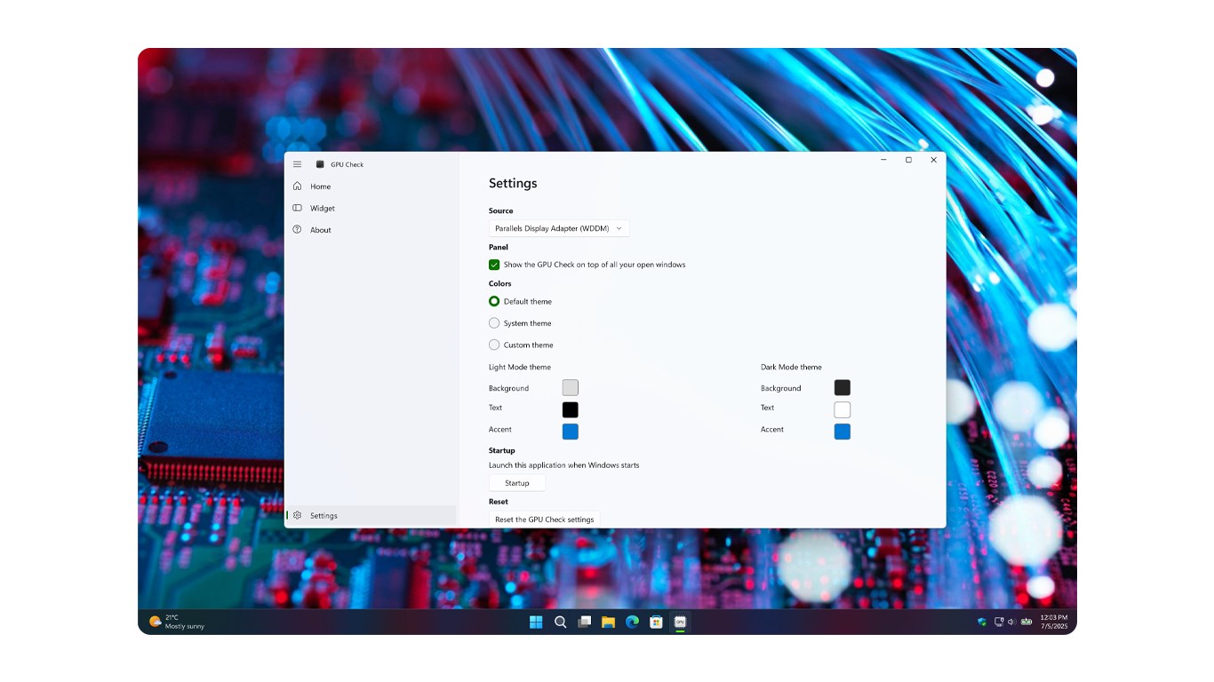 GPU Check screenshot