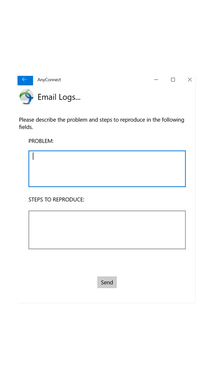 AnyConnect screenshot