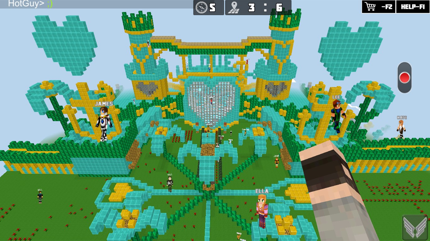 WorldCraft: 3D Build & Block Craft screenshot