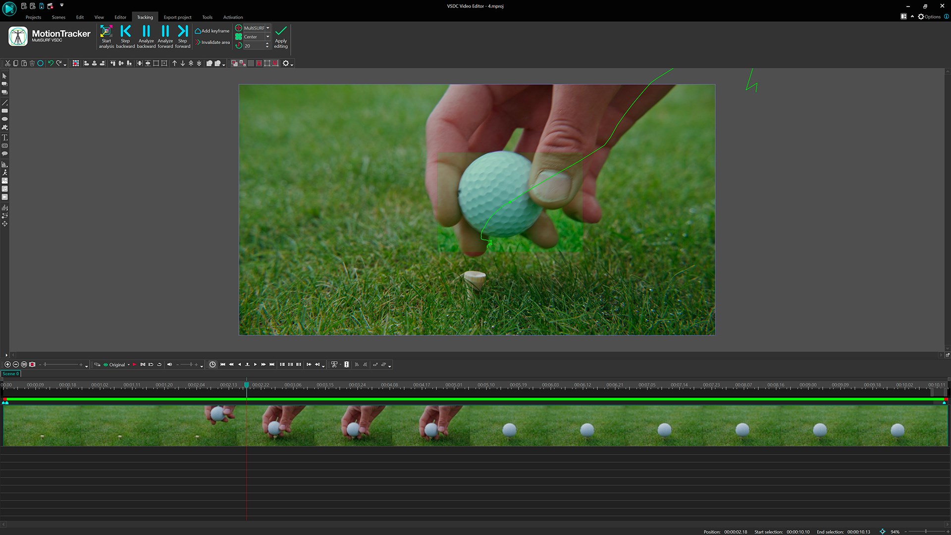 VSDC Video Editor screenshot