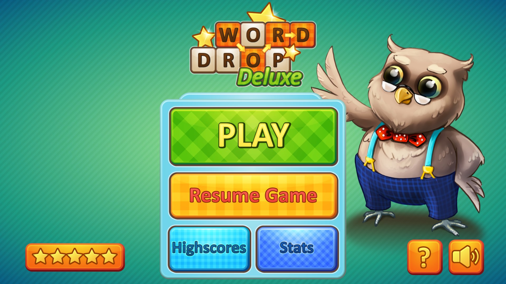 Word Drop Deluxe screenshot