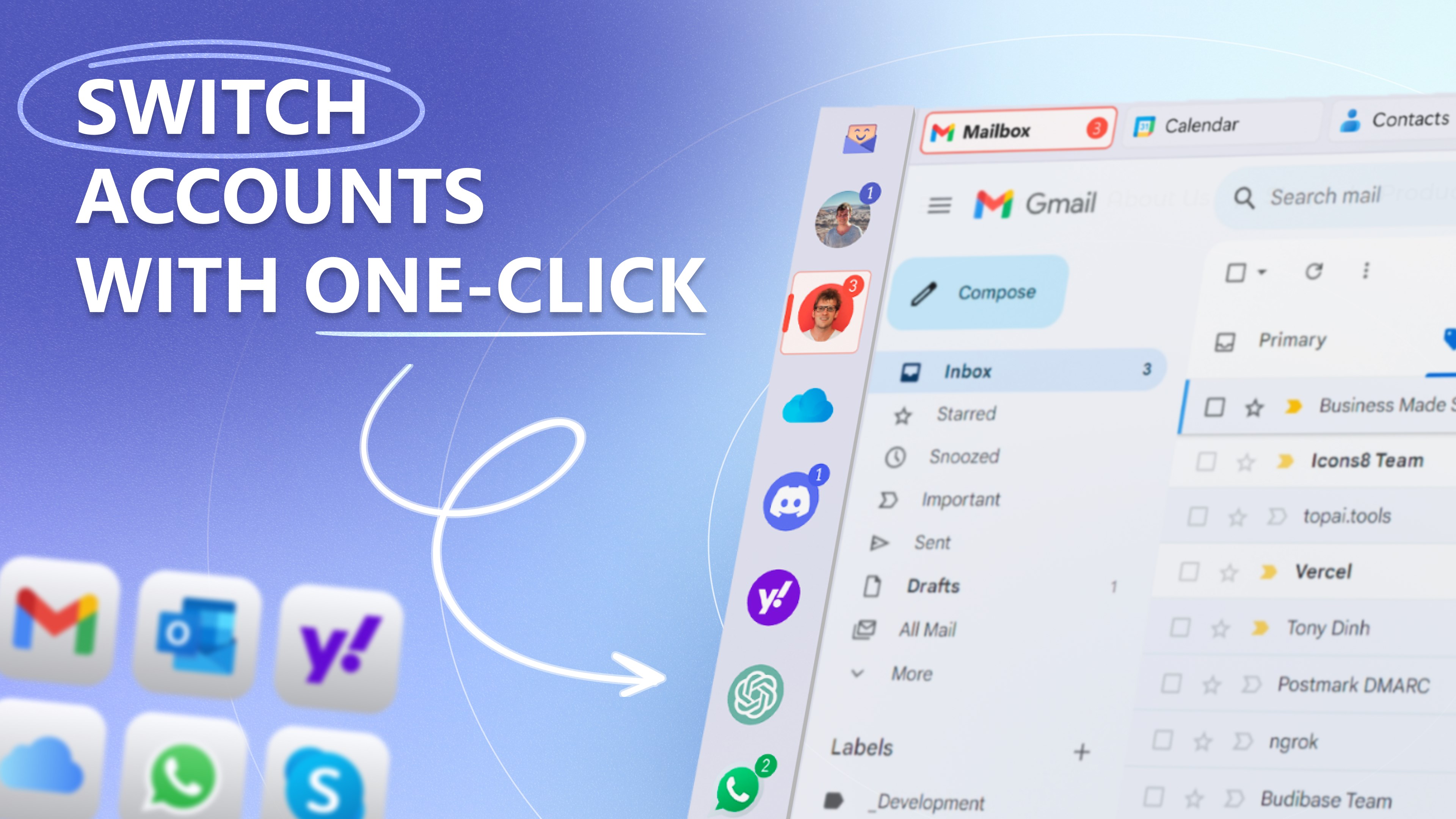 Easy Mail - Email & Messaging and more screenshot