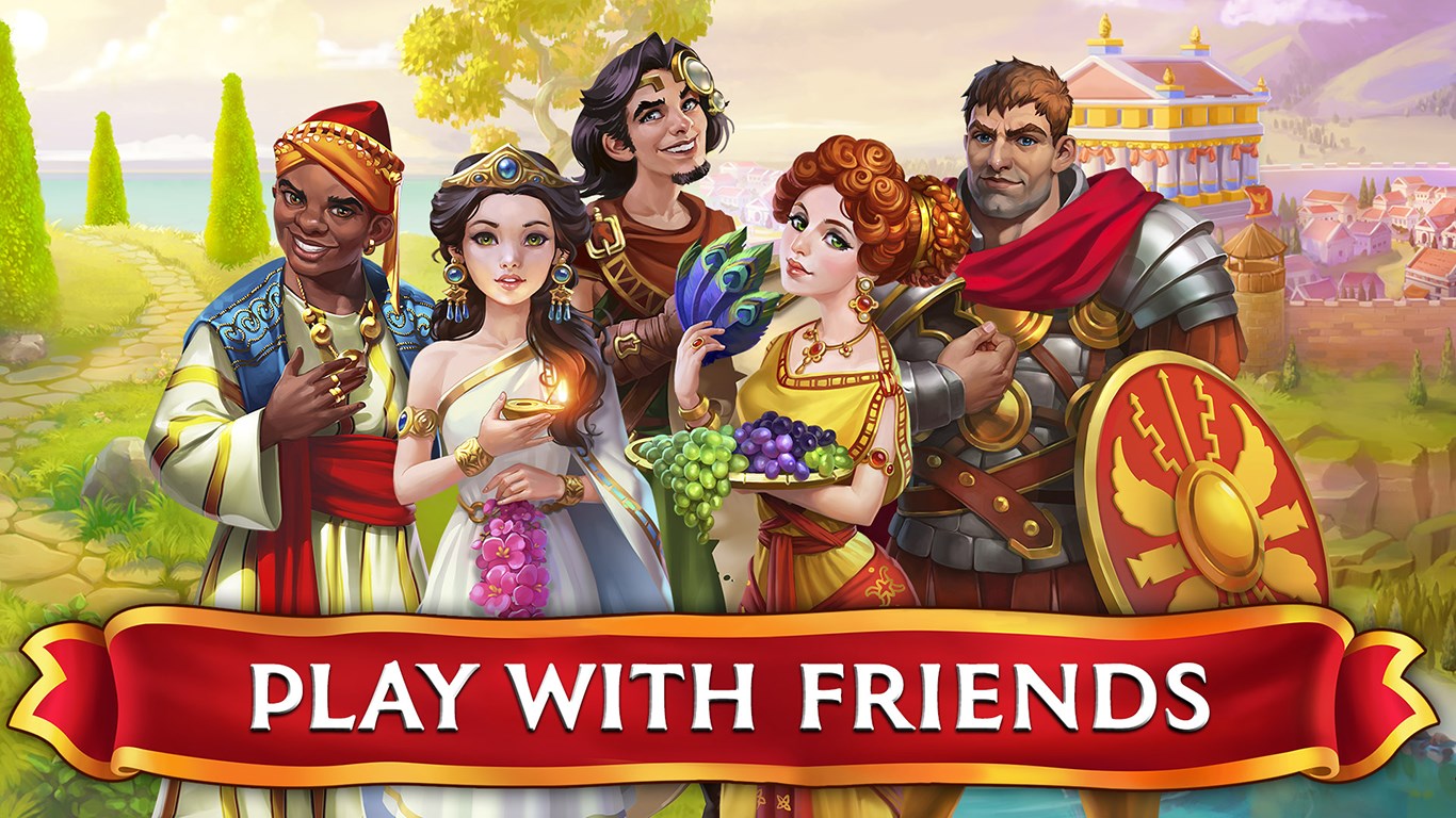 Emperor of Mahjong: Tile Match Game. Build a city. screenshot