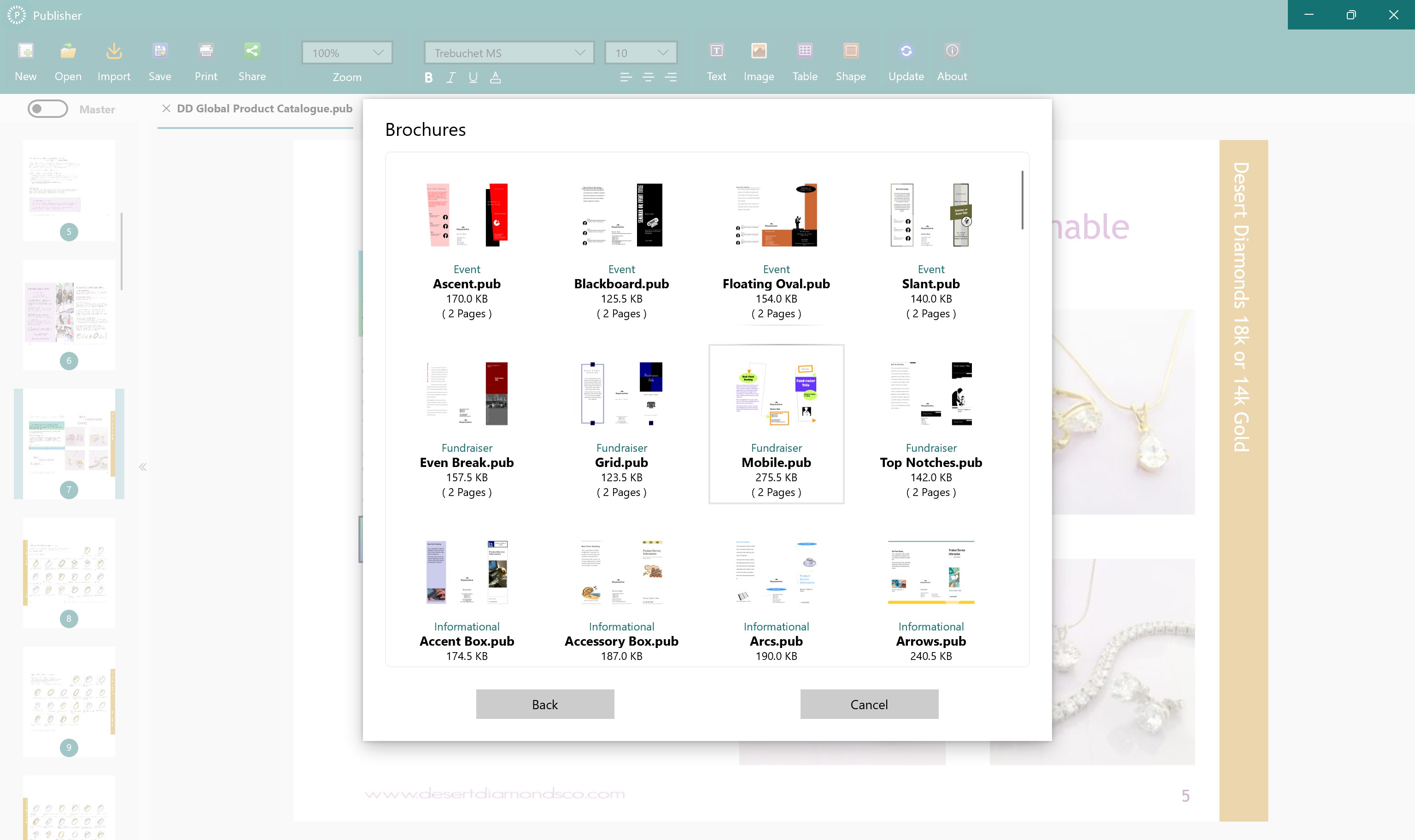 Publisher: for MS Publisher screenshot