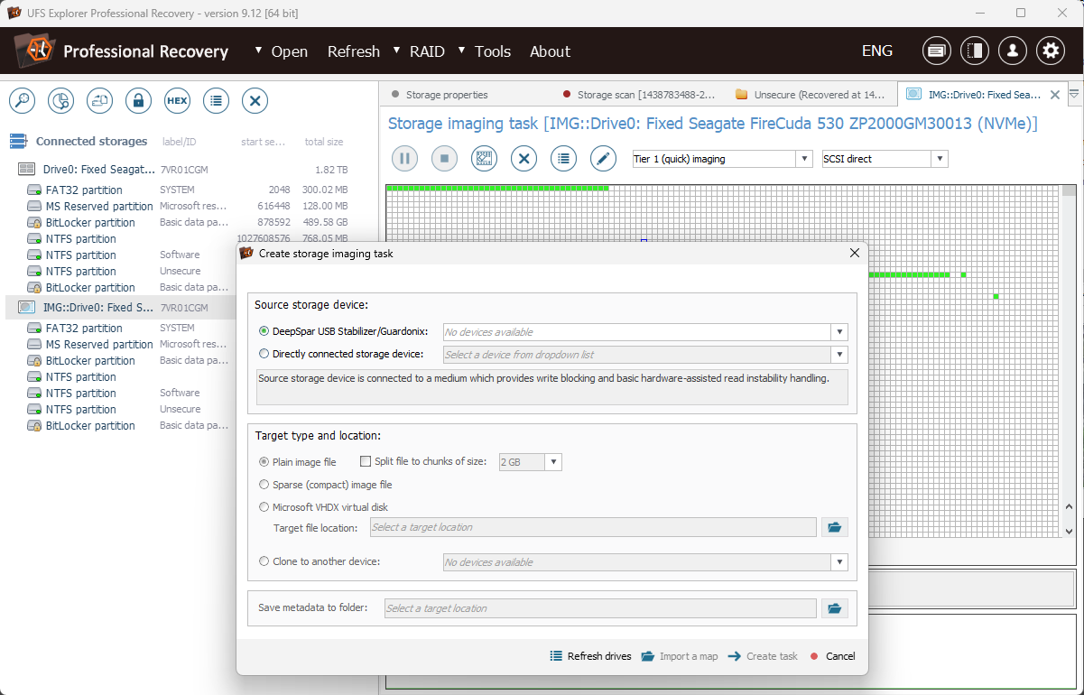 UFS Explorer Professional Recovery screenshot