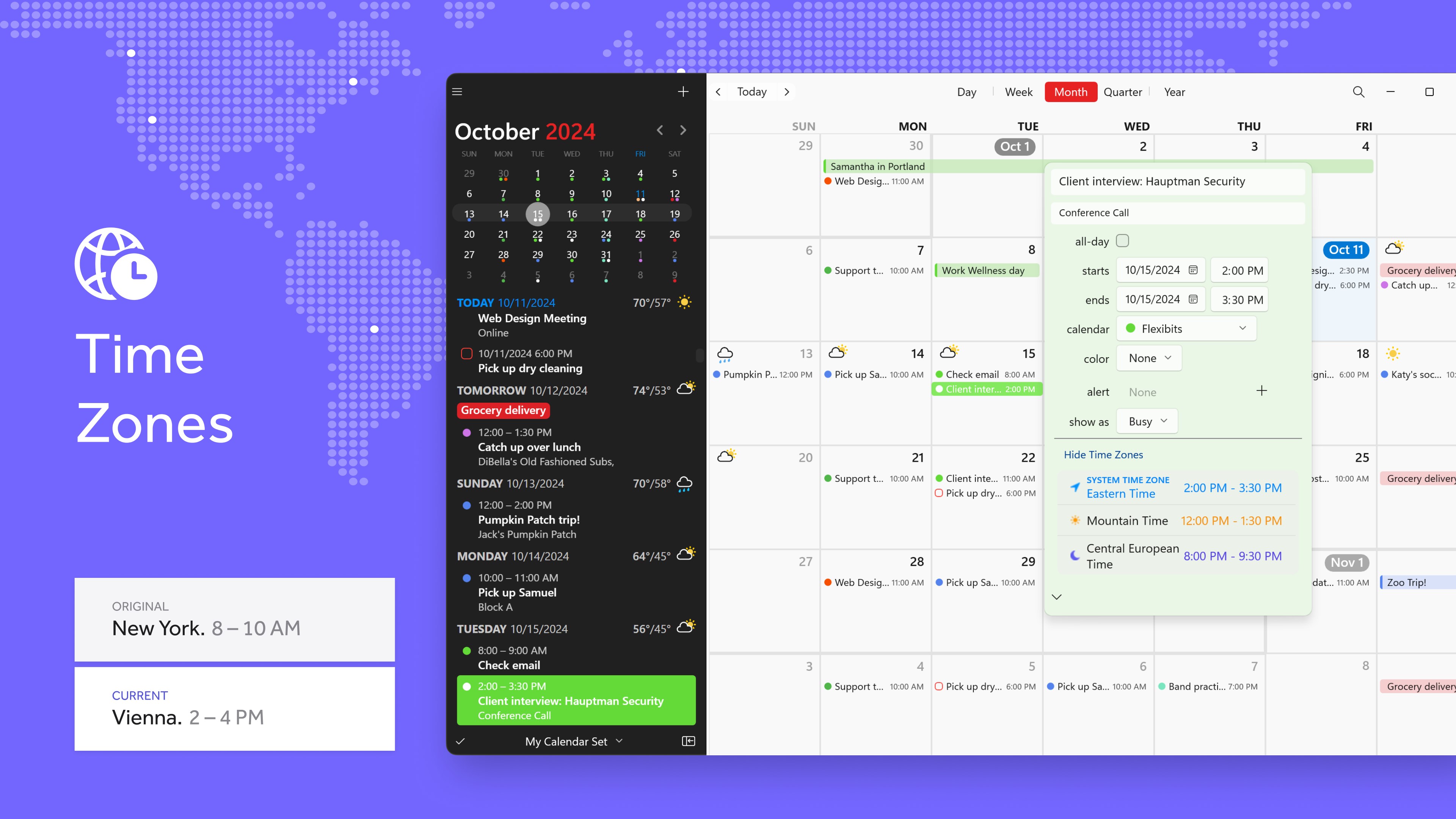Fantastical screenshot