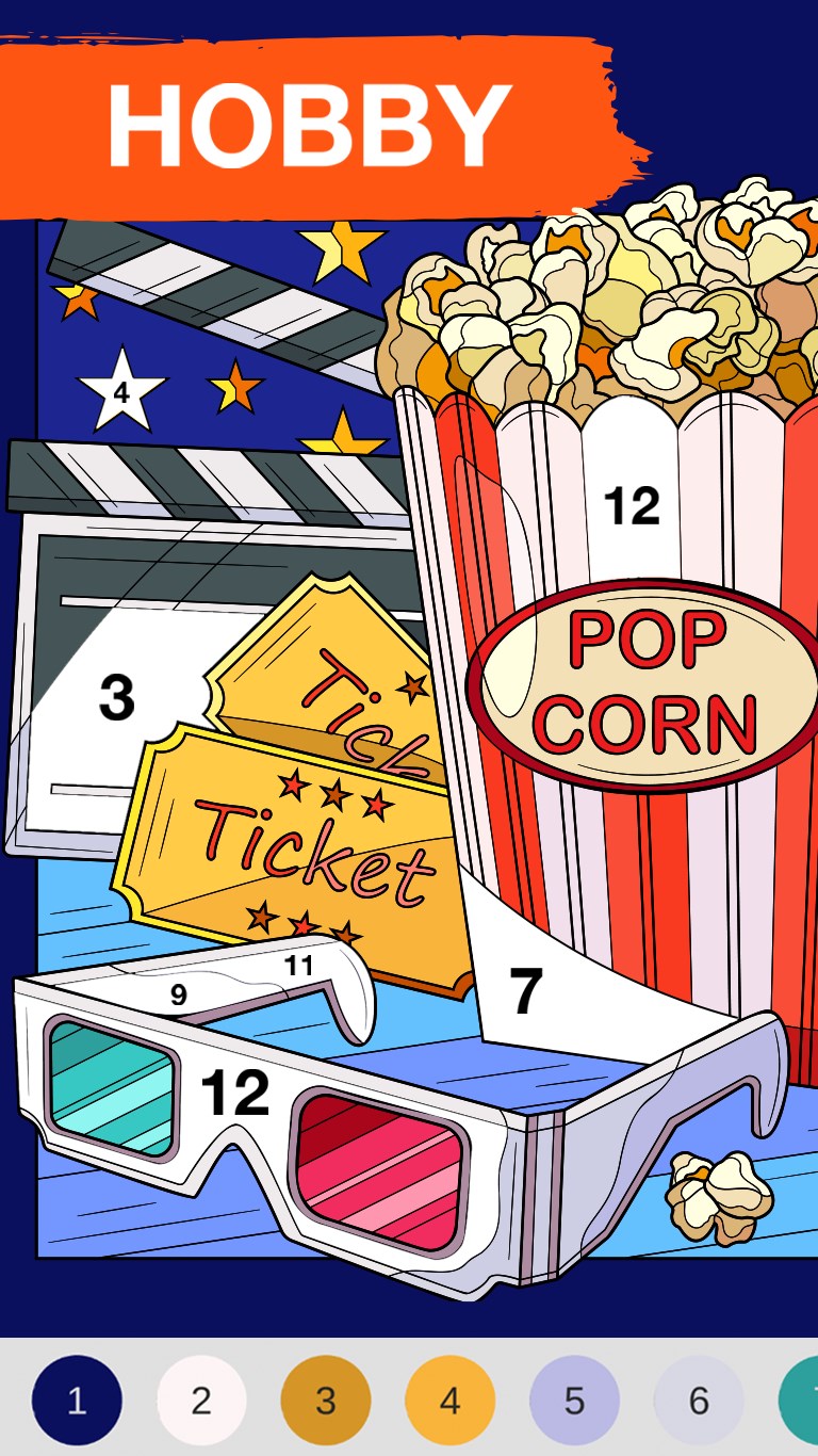 Art Book: Paint Color by Number screenshot