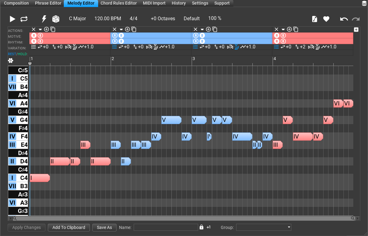 RapidComposer screenshot