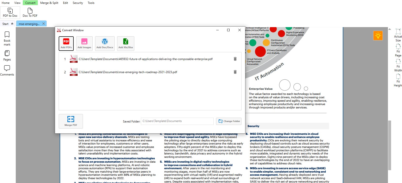 PDF Reader - PDF Editor screenshot