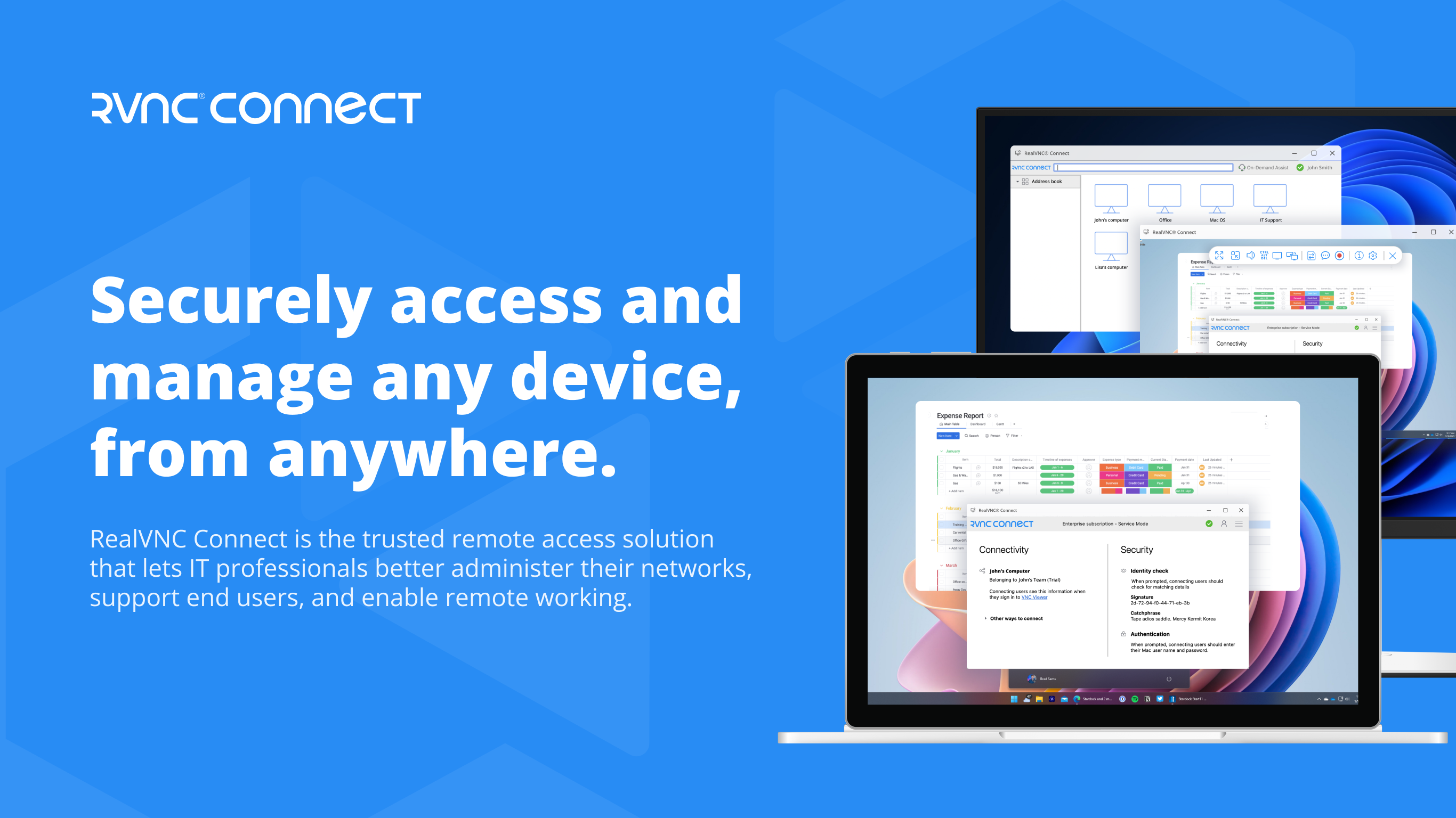 RealVNC Server screenshot