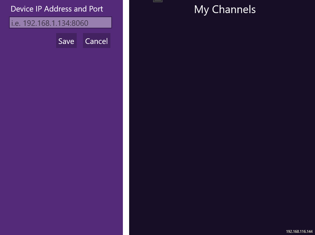 Remote control for RK screenshot