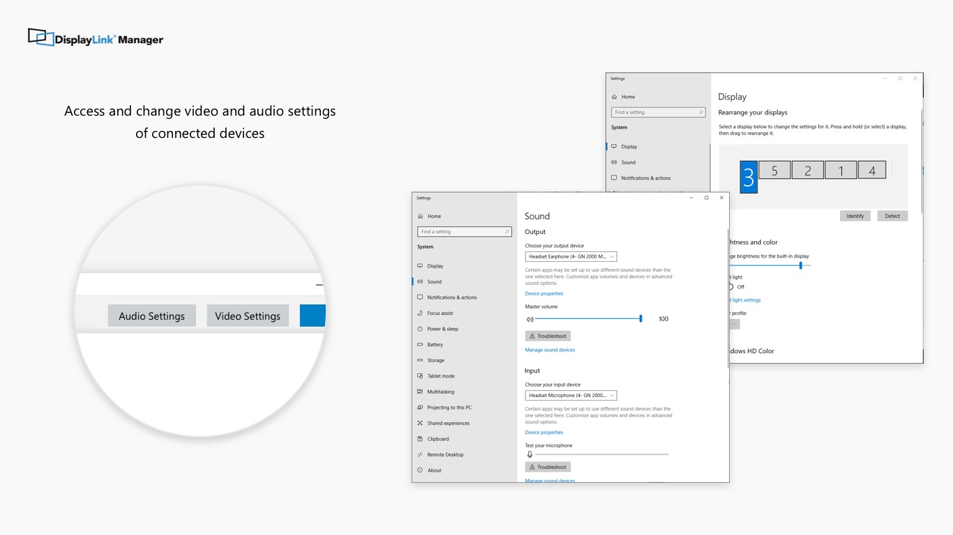 DisplayLink Manager screenshot