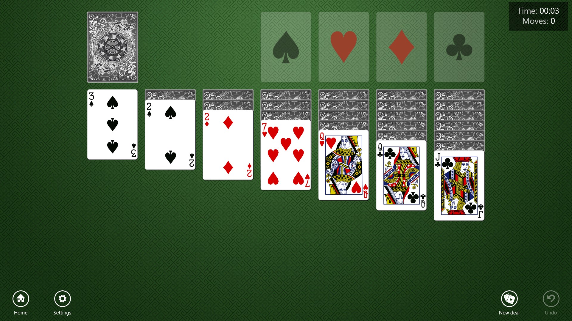 Klondike Solitaire HD Free screenshot
