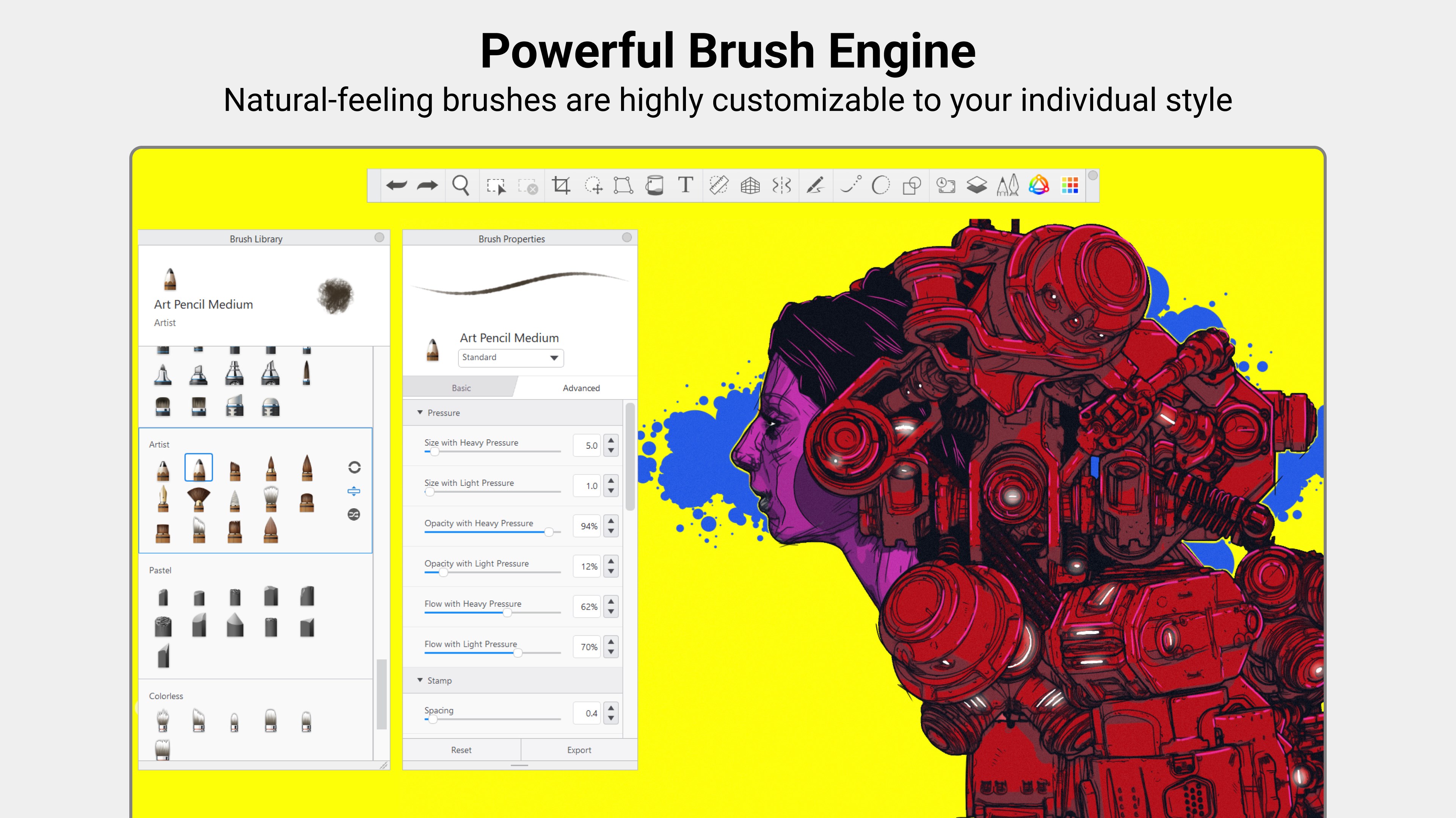 Sketchbook Pro screenshot
