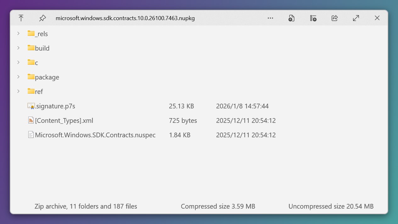 QuickLook screenshot
