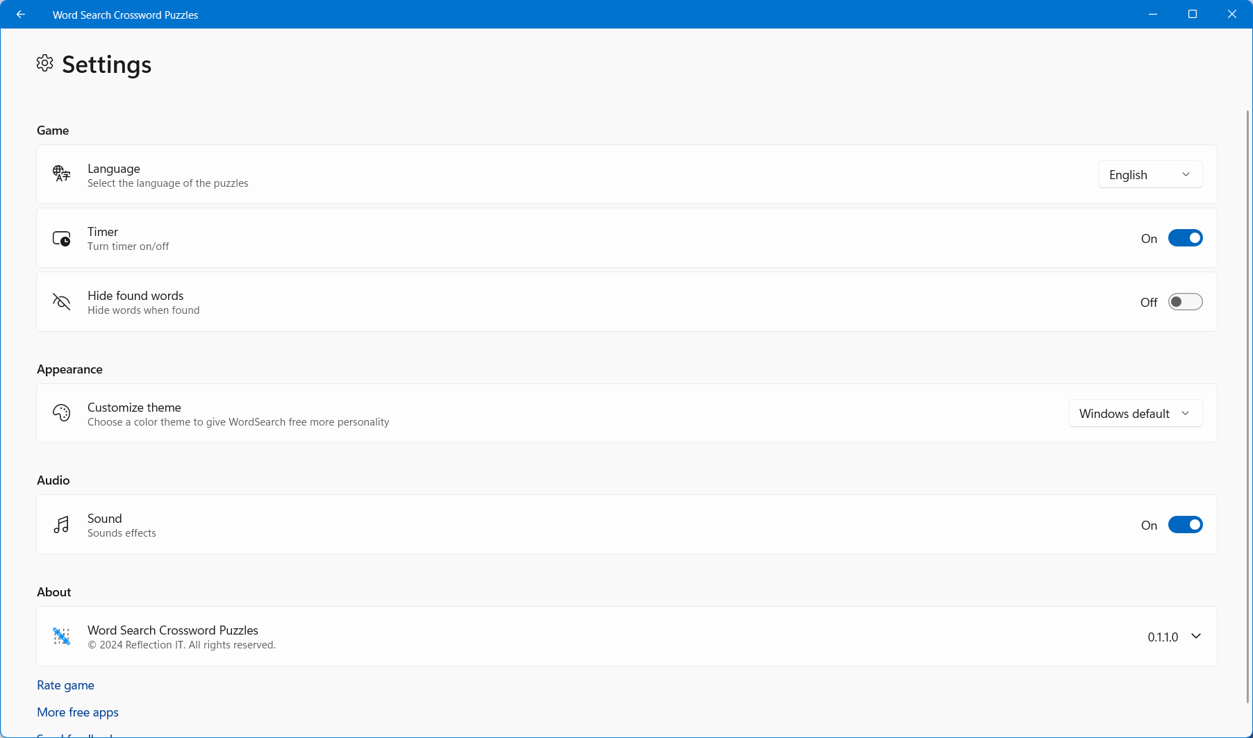 Word Search Crossword Puzzles screenshot