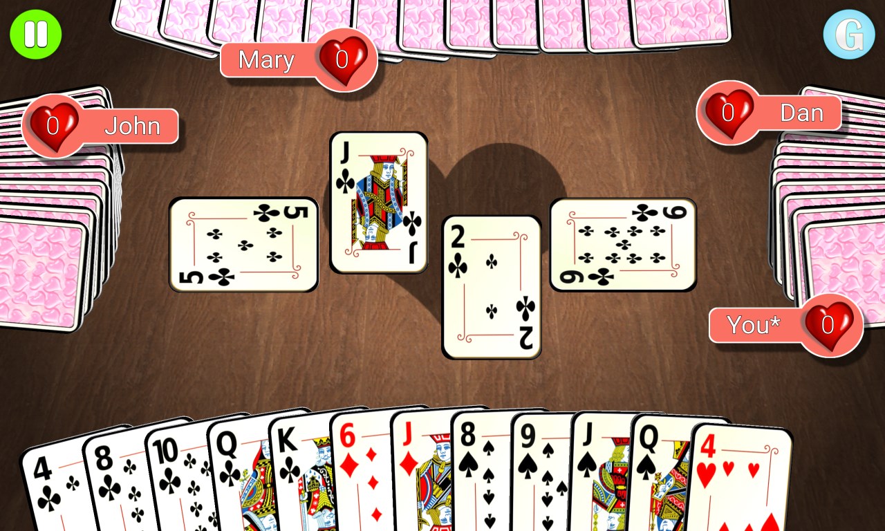 Hearts 3D Ultimate screenshot