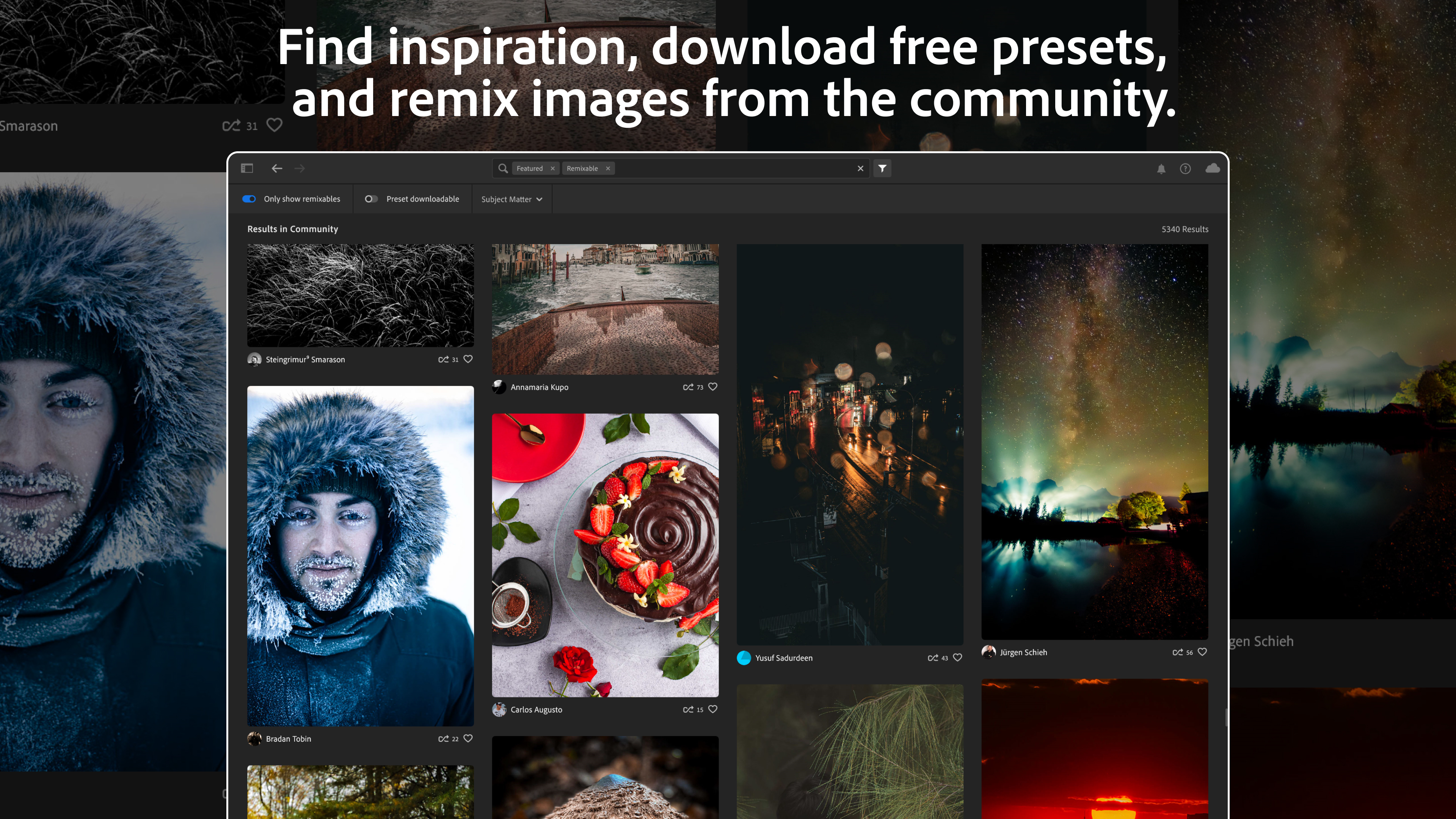 Adobe Lightroom screenshot