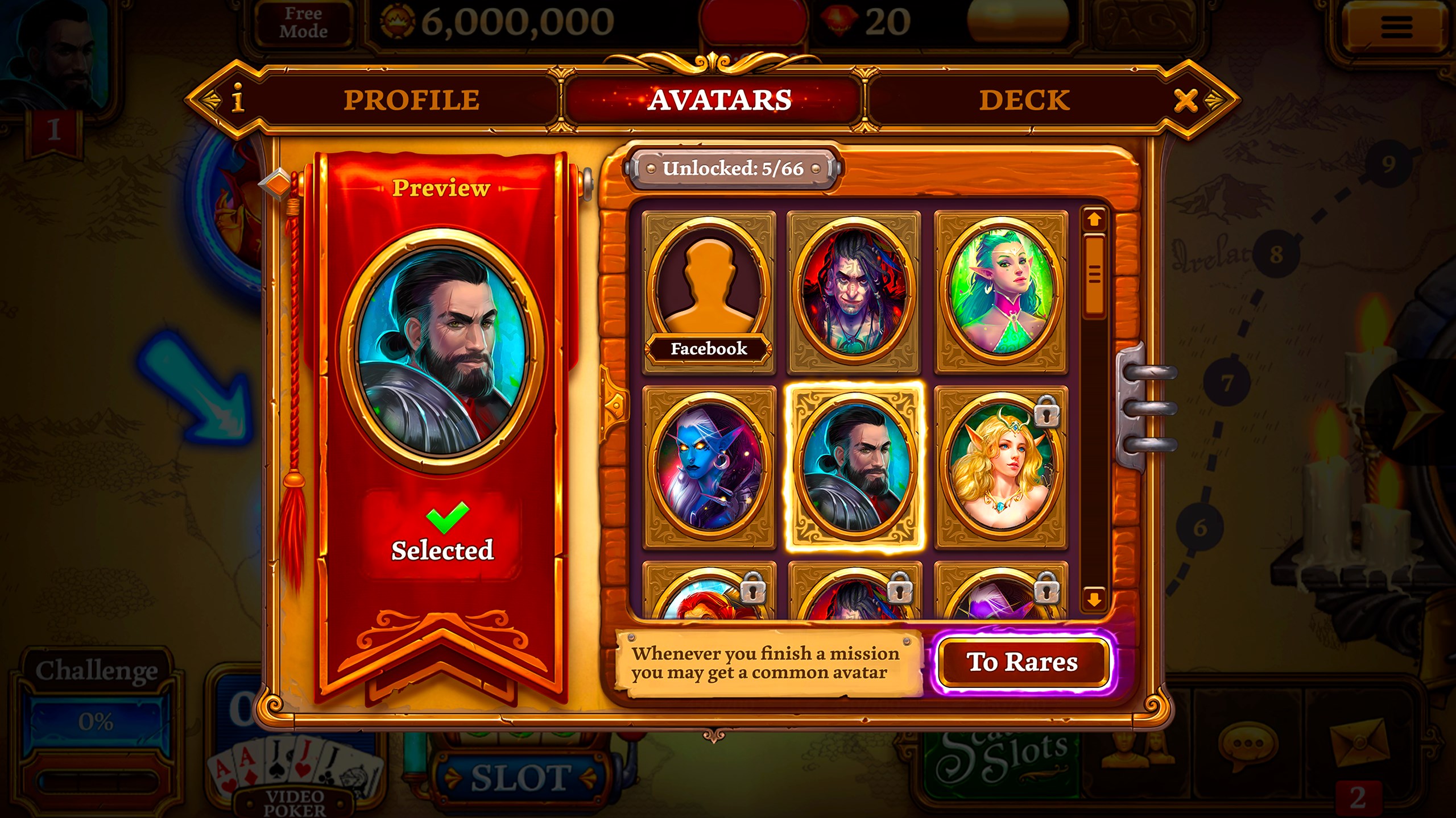 Scatter HoldEm Poker screenshot