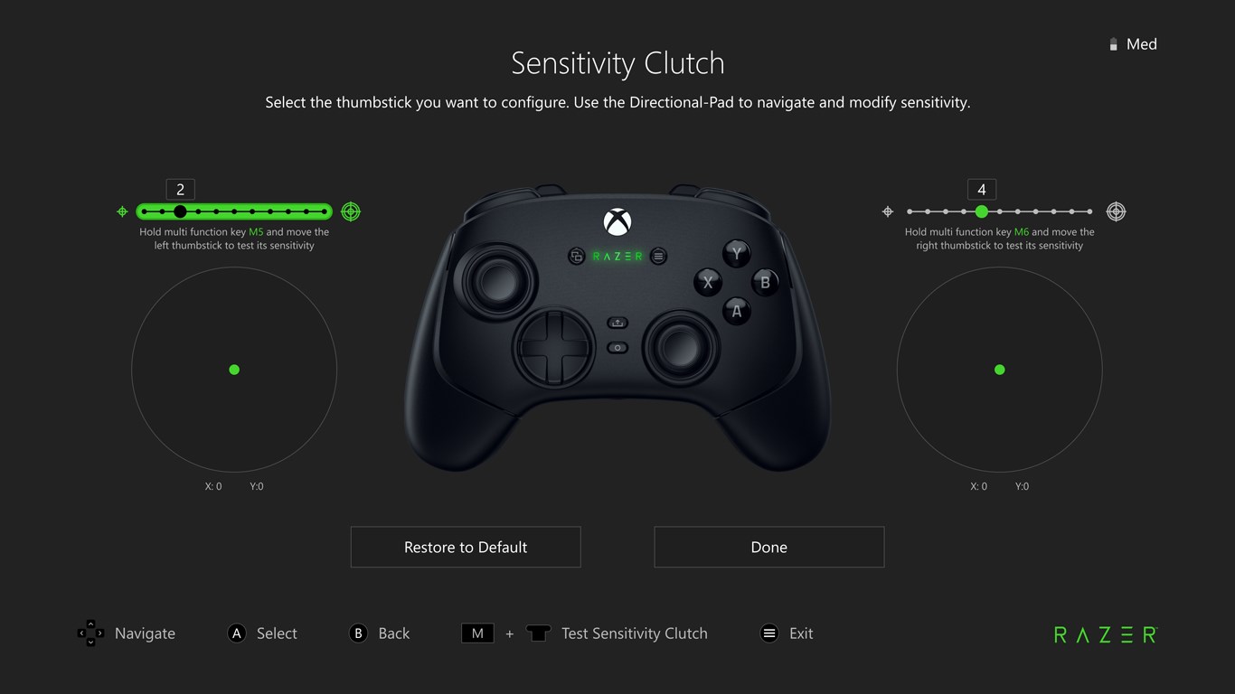 Razer Controller Setup For Xbox screenshot