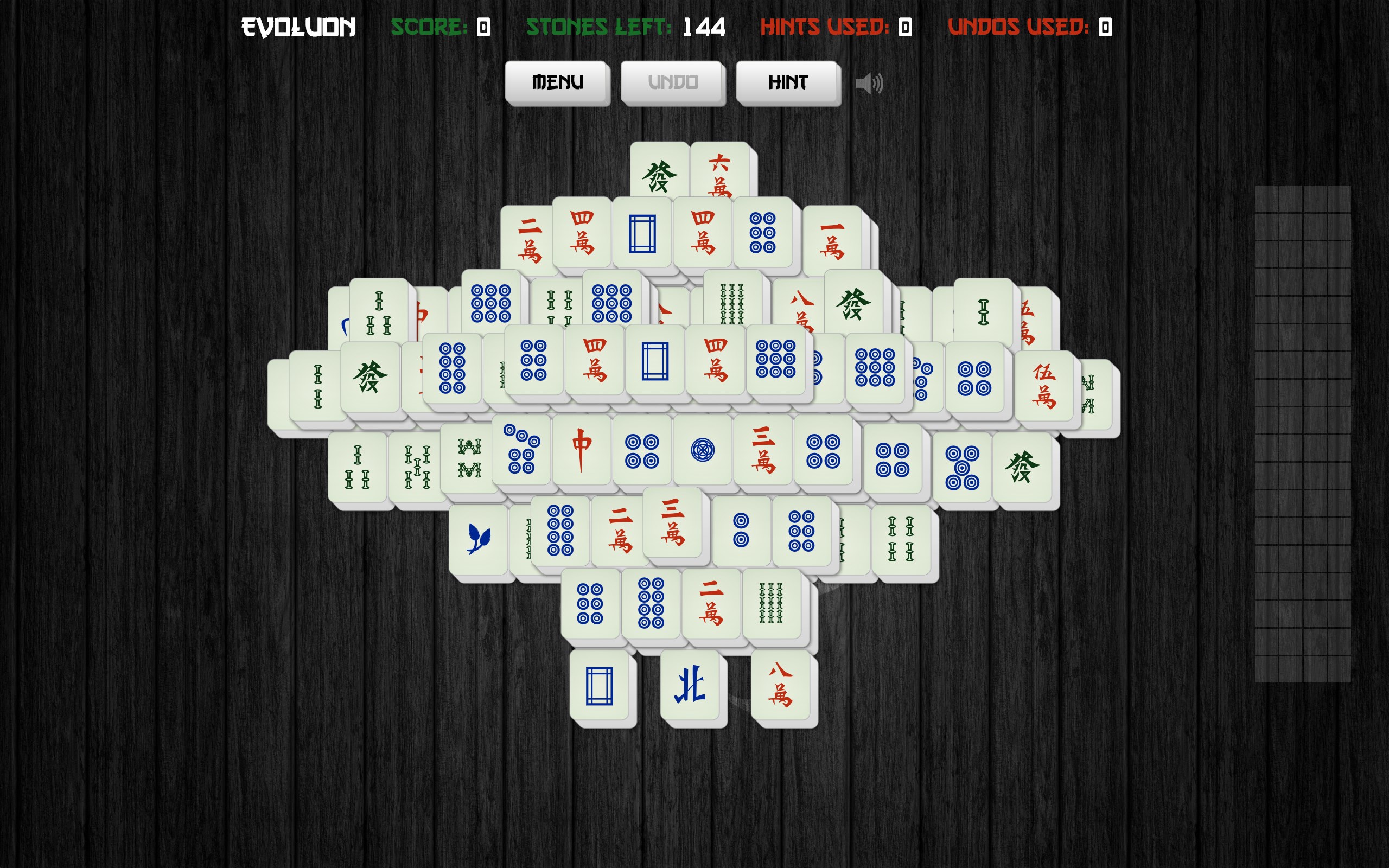 Mahjong Solitair screenshot