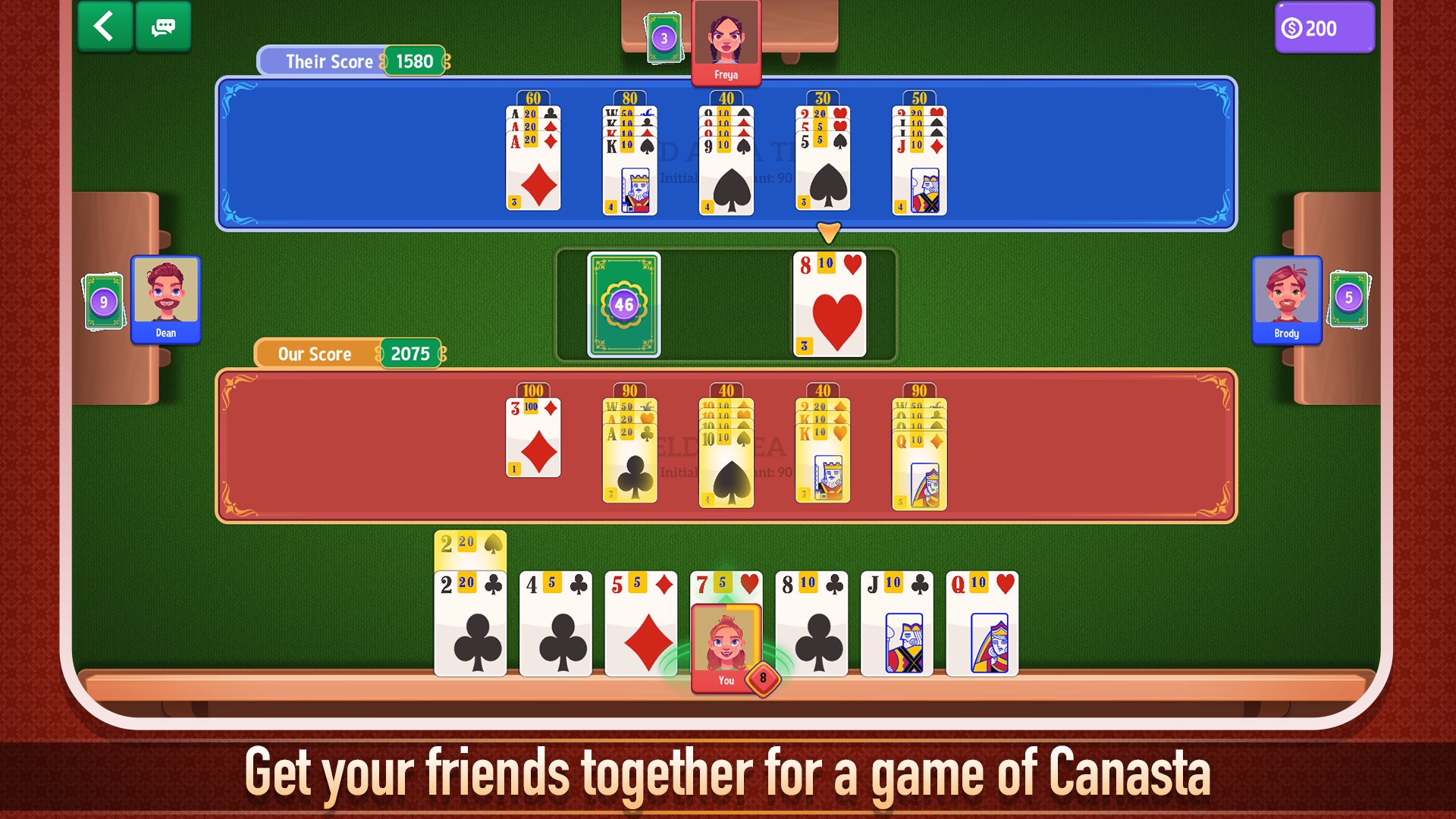 Canasta: Card Game screenshot