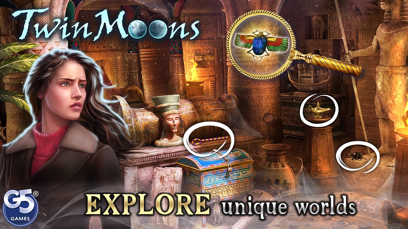 Twin Moons: Object Finding Game screenshot