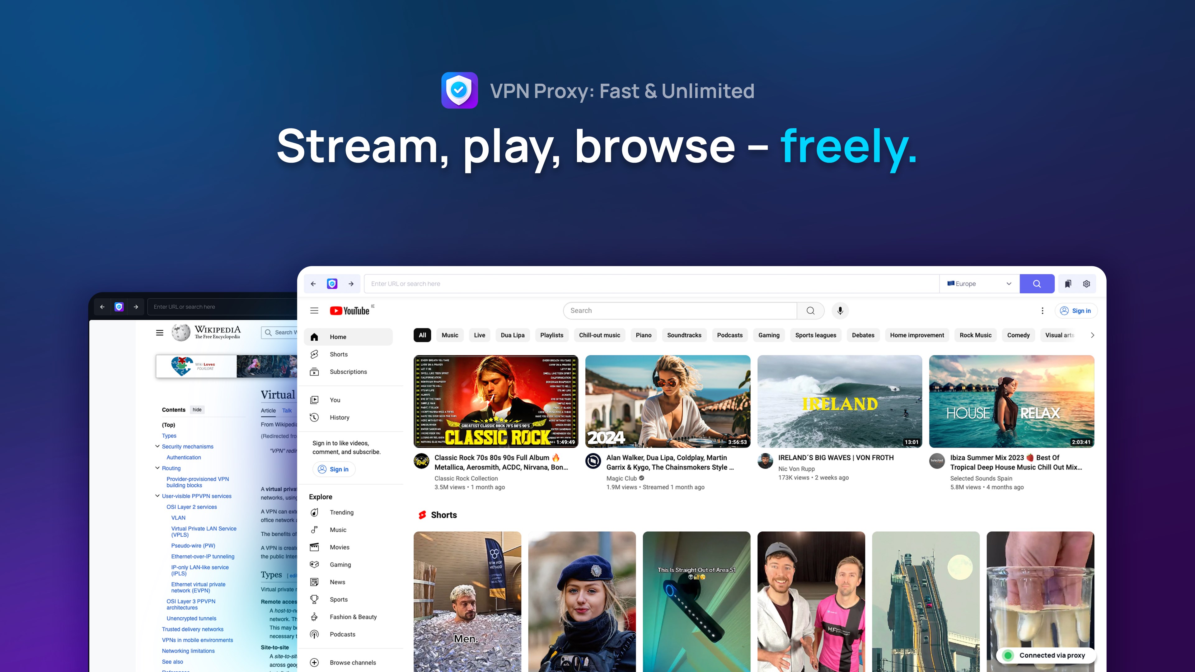 VPN Proxy: Fast & Unlimited screenshot