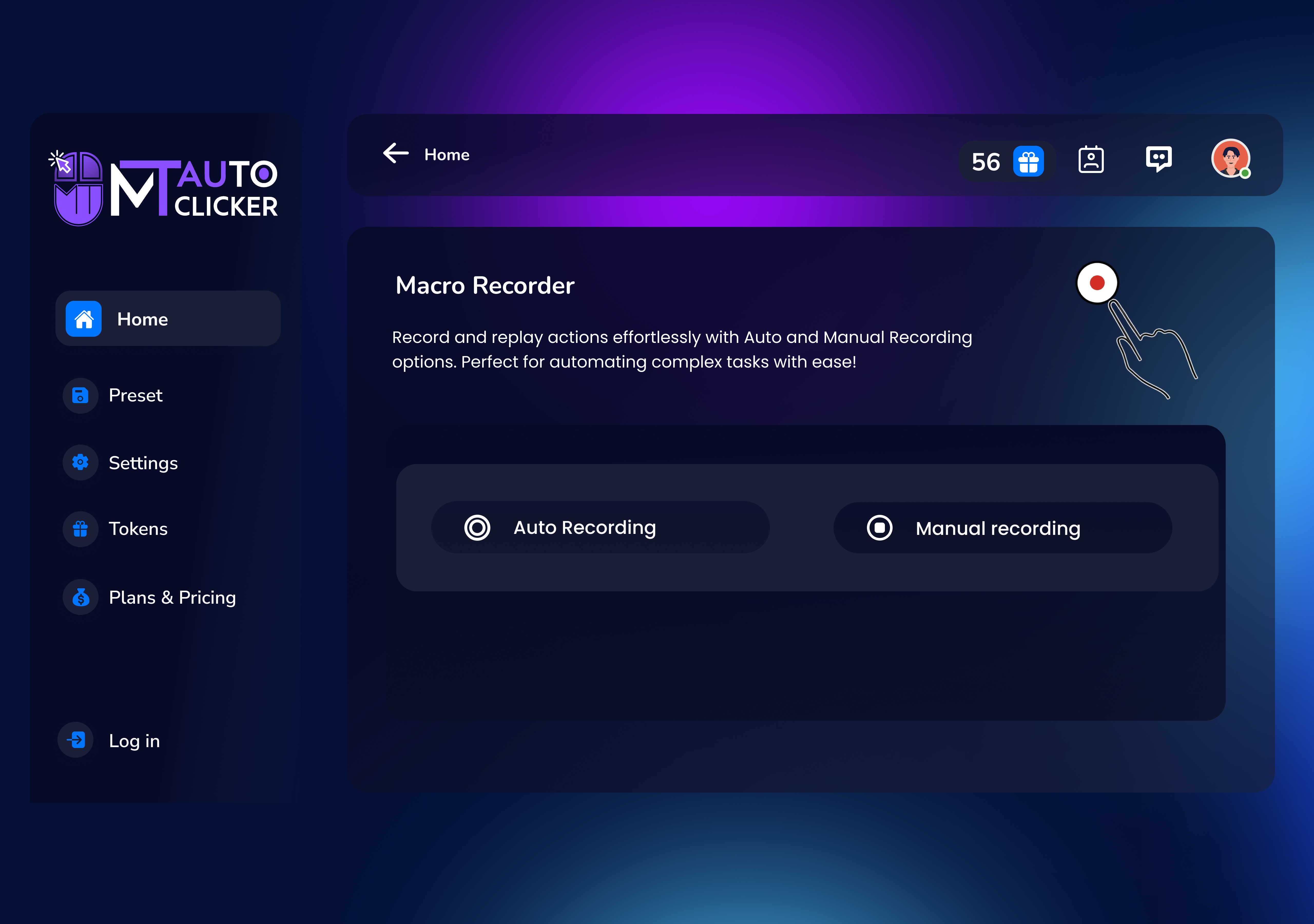 MT Auto Clicker screenshot