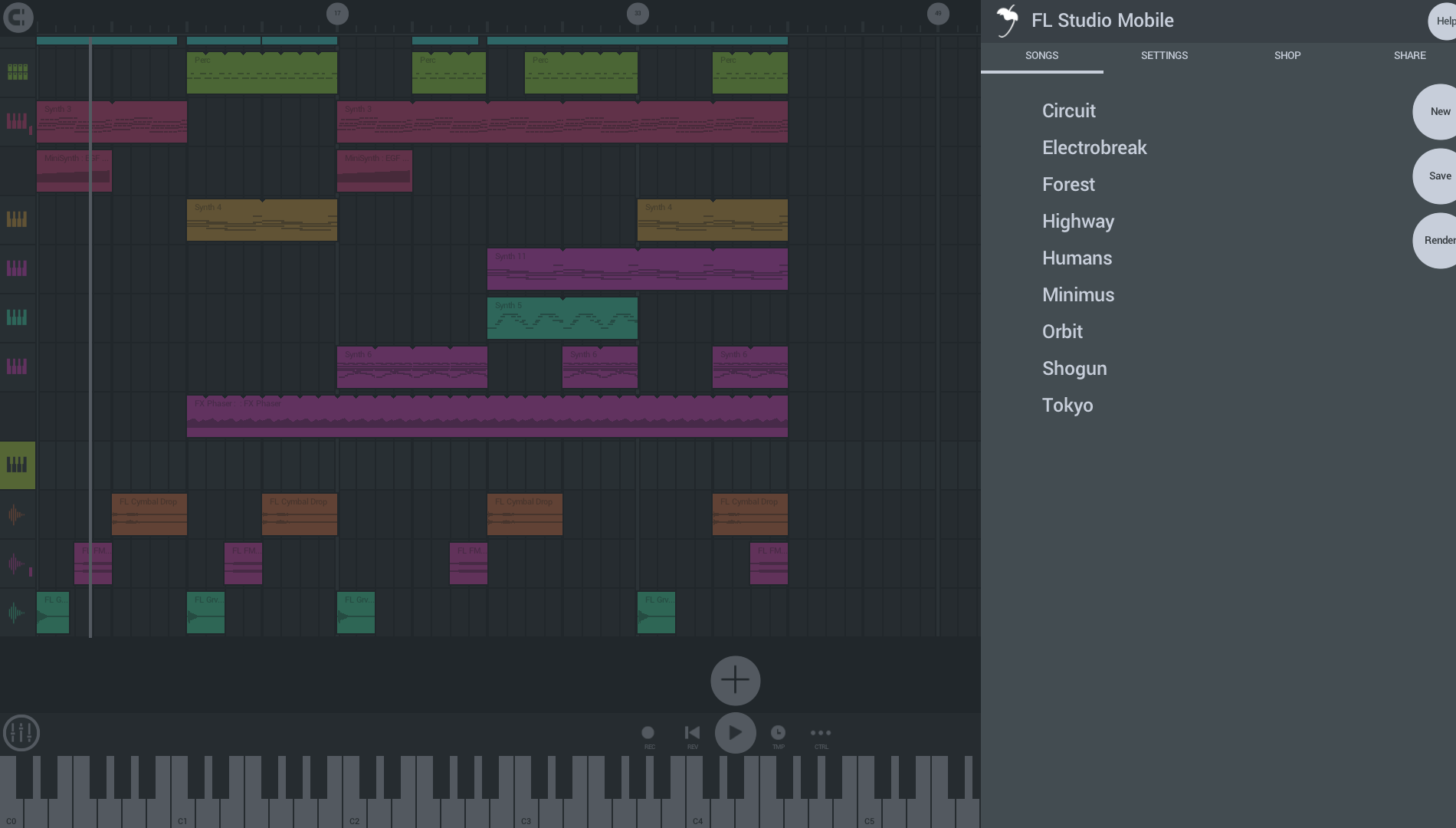 FL Studio Mobile screenshot