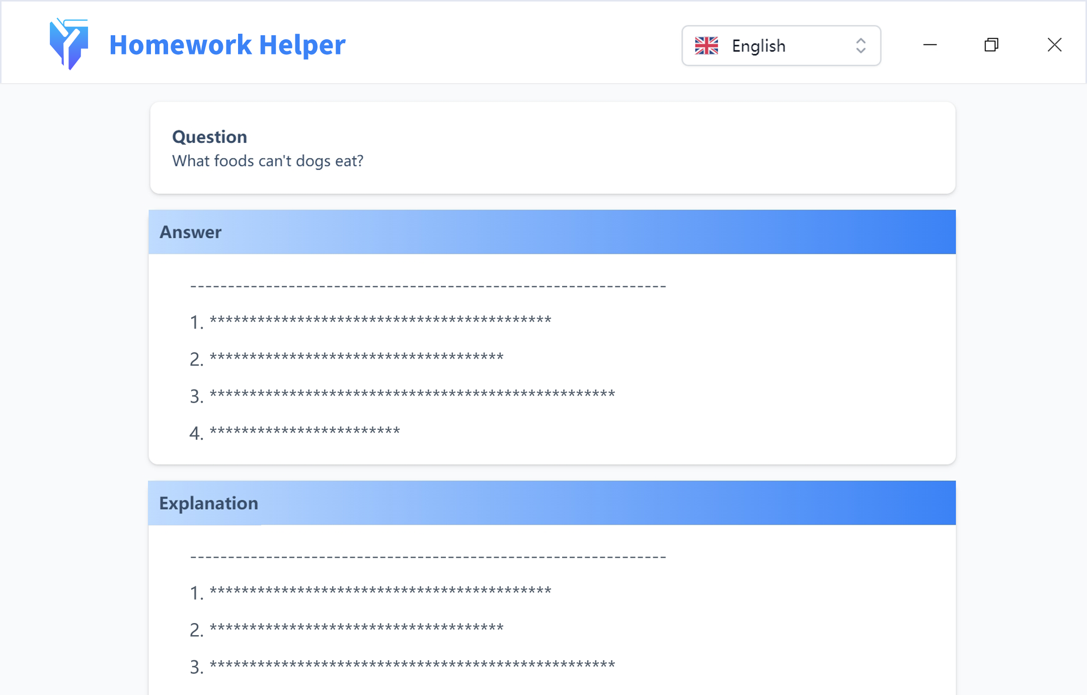 AI Homework Helper screenshot