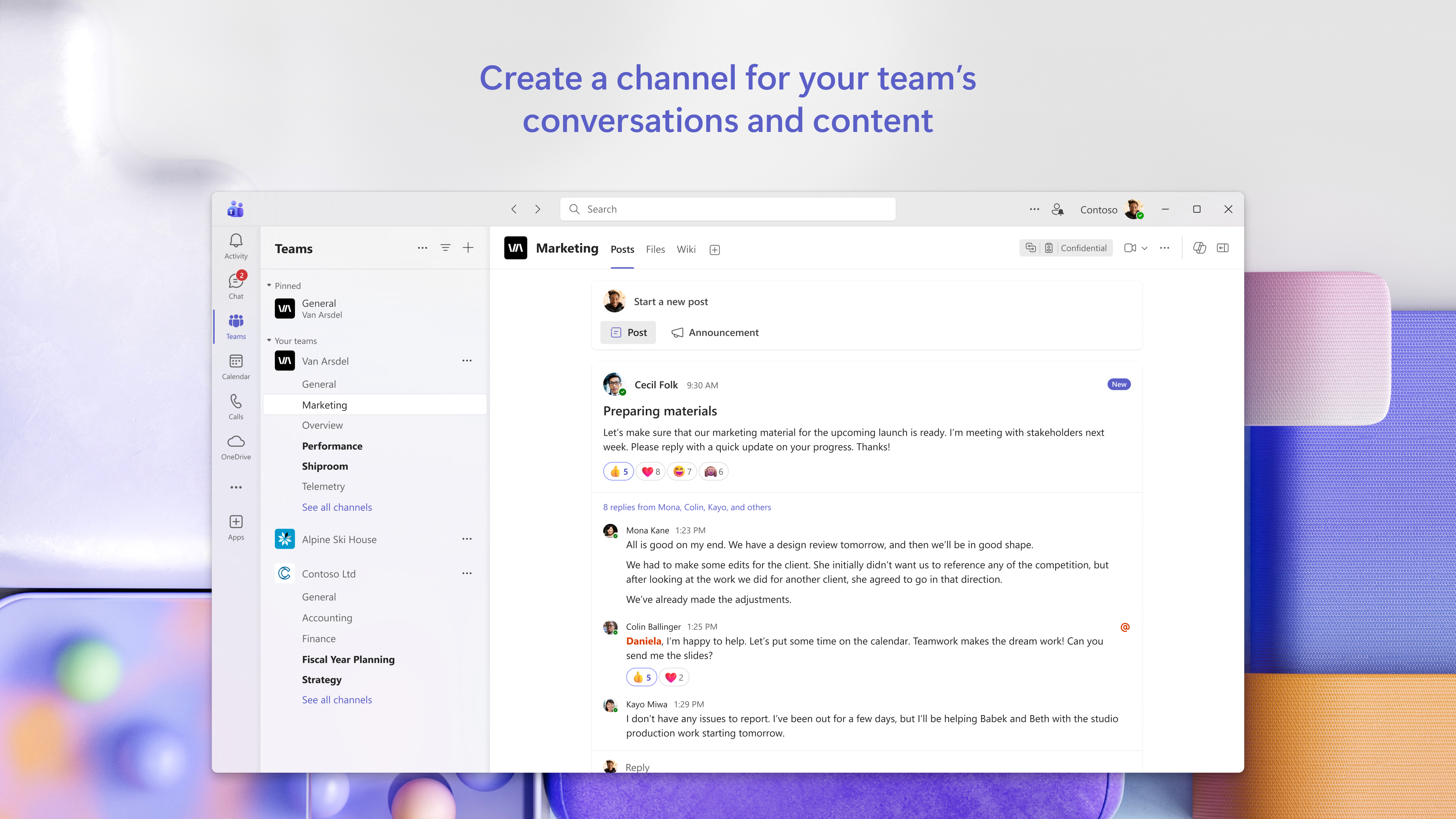 Microsoft Teams screenshot