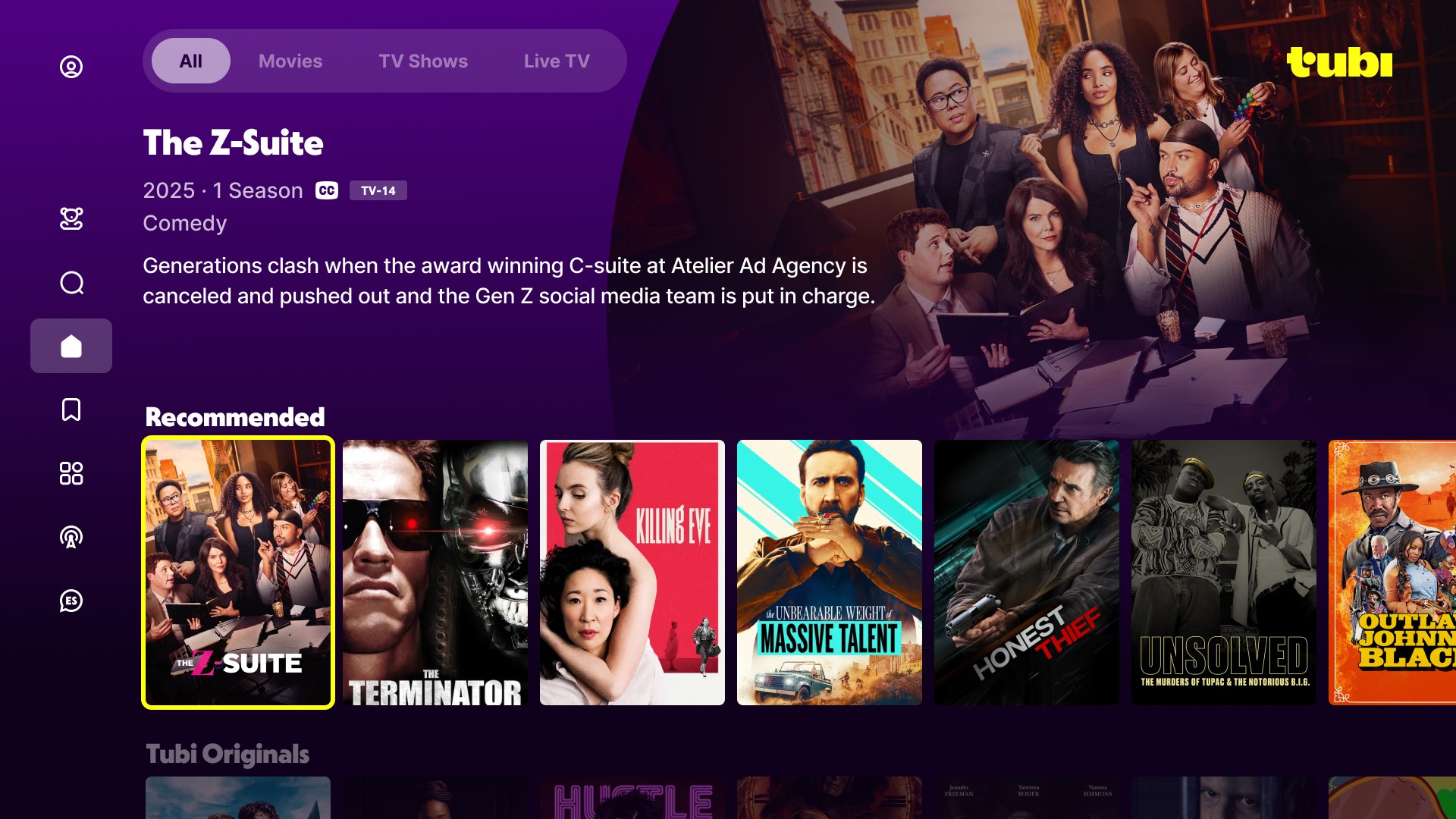 Tubi - Free Movies and TV screenshot