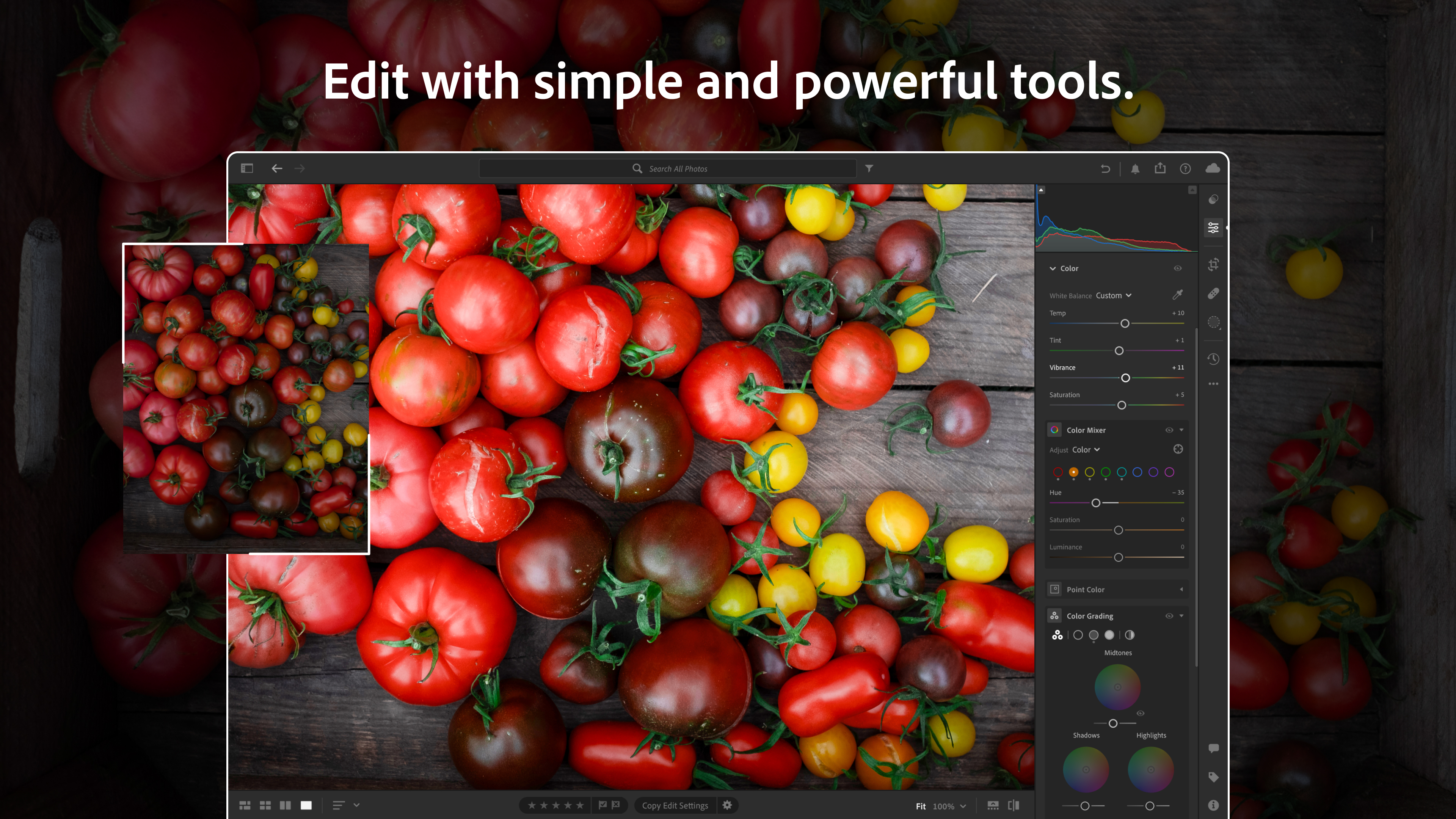 Adobe Lightroom screenshot