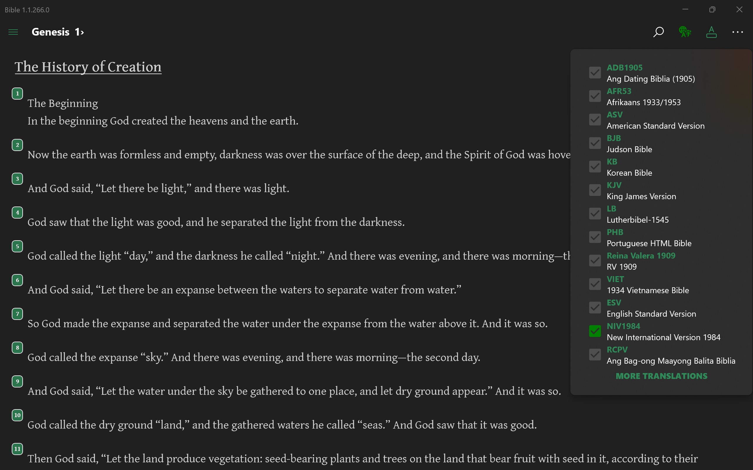 Bible - Multi Version screenshot