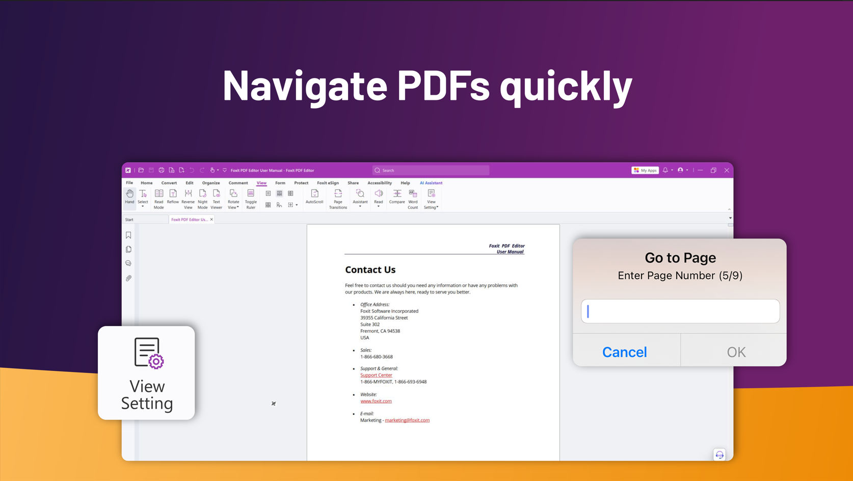 Foxit PDF Editor screenshot