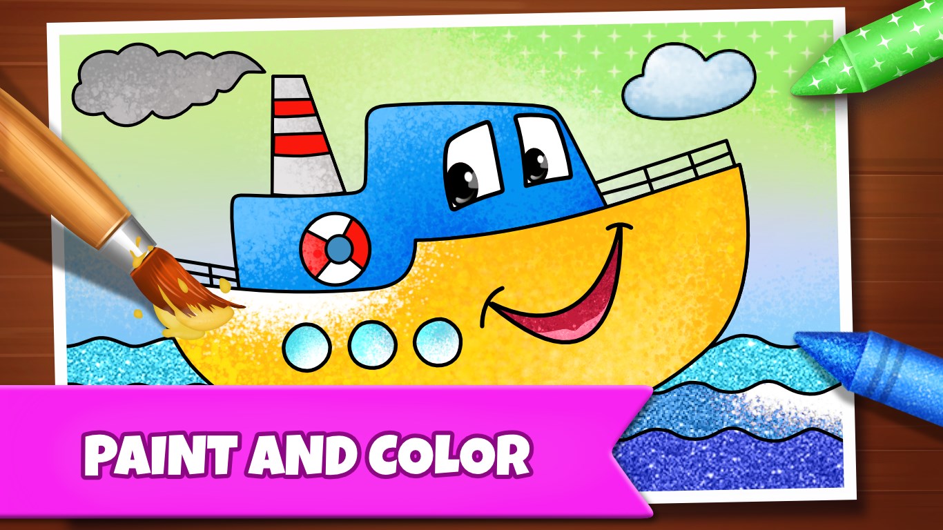Drawing Games: Draw & Color For Kids screenshot
