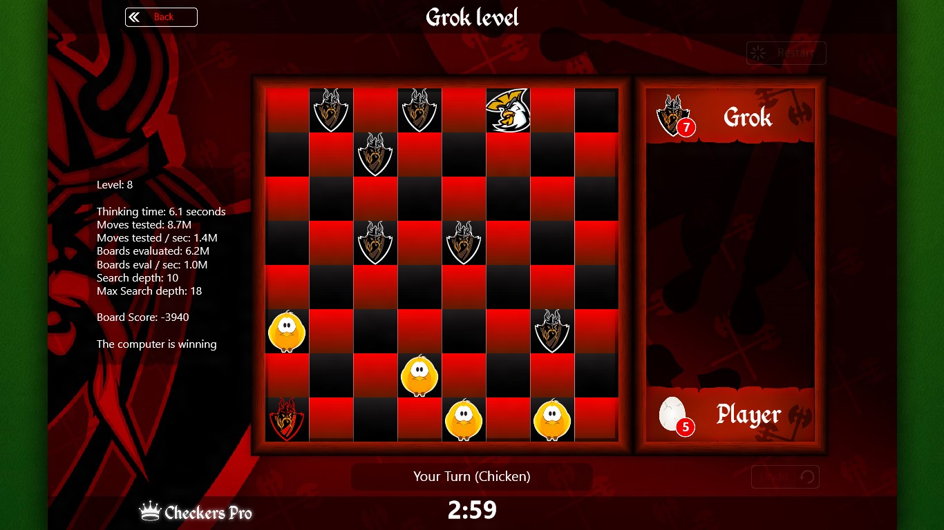 Checkers Pro screenshot
