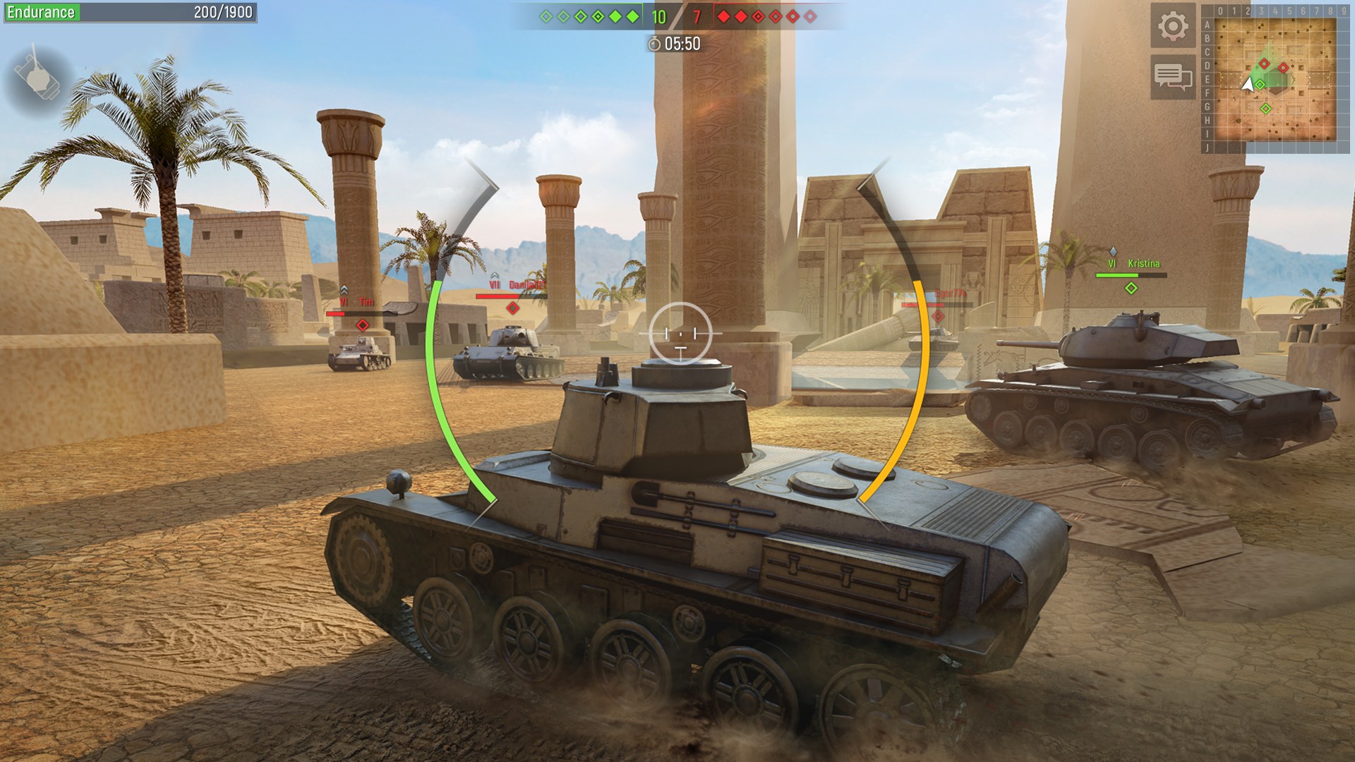 Battle Tanks — Online WW2 PvP Tank Shooter Game screenshot
