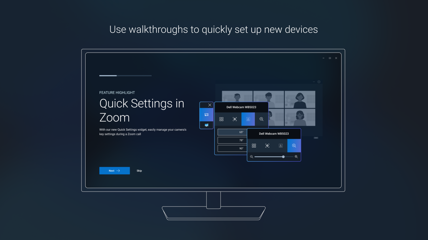 Dell Display and Peripheral Manager screenshot