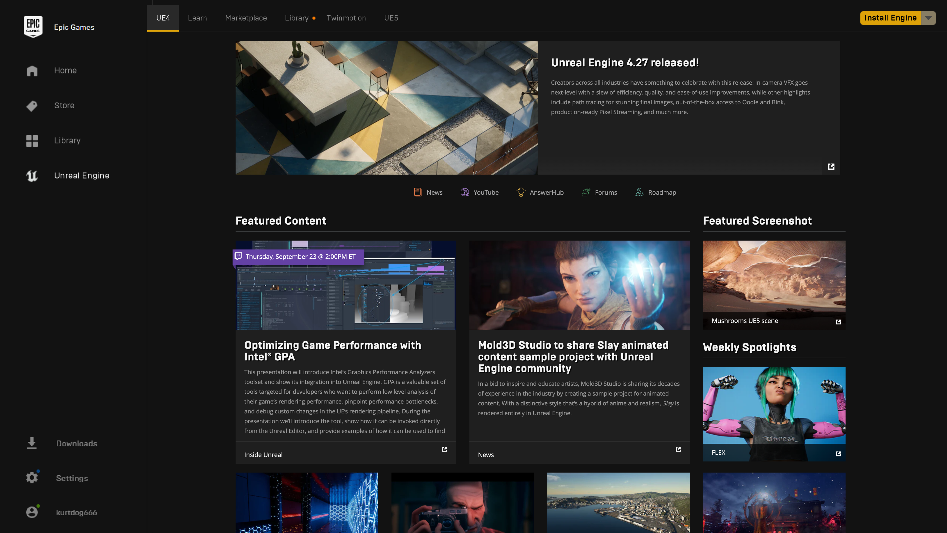 Epic Games Store screenshot