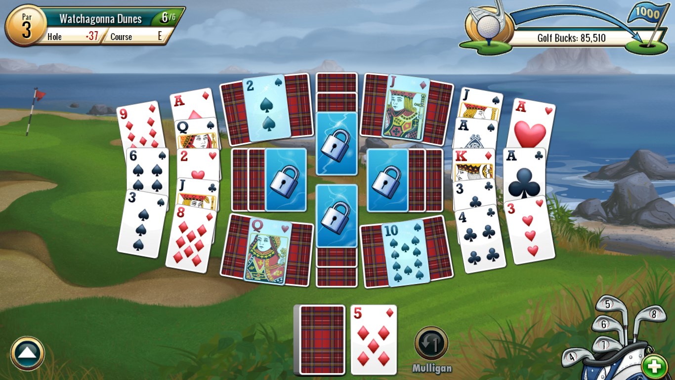 Fairway Solitaire by Big Fish screenshot