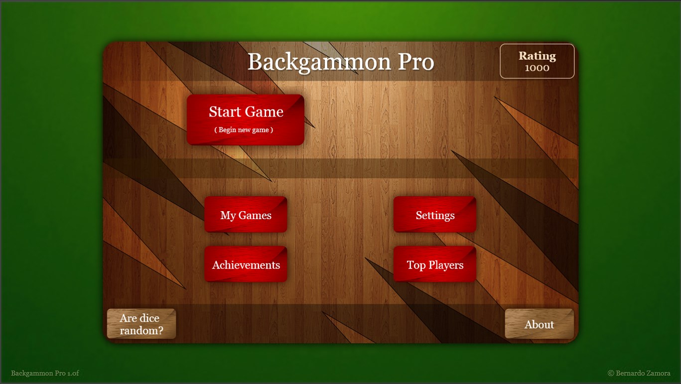 Backgammon Pro screenshot