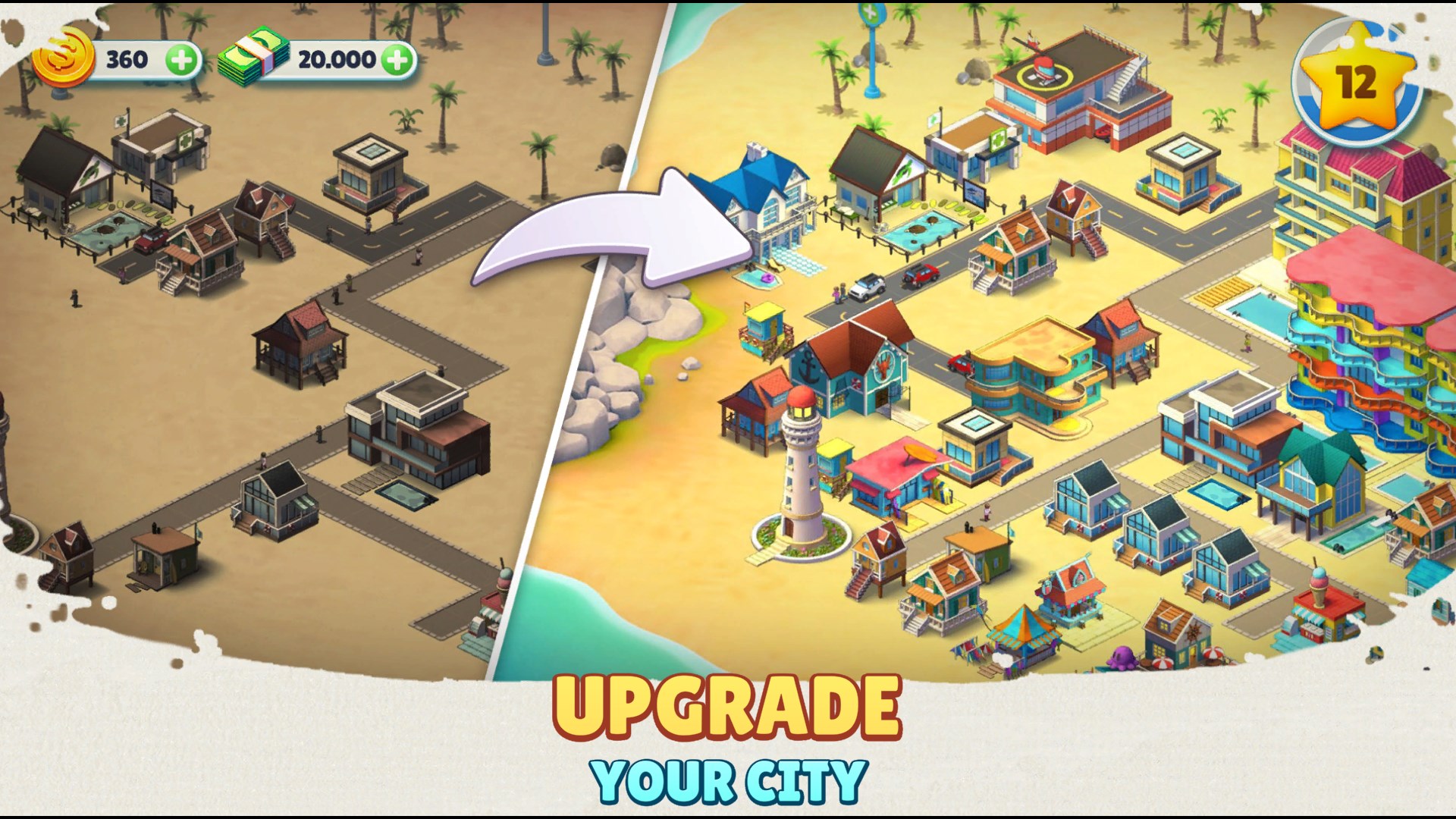 Cozy Town: Build Explore Game screenshot