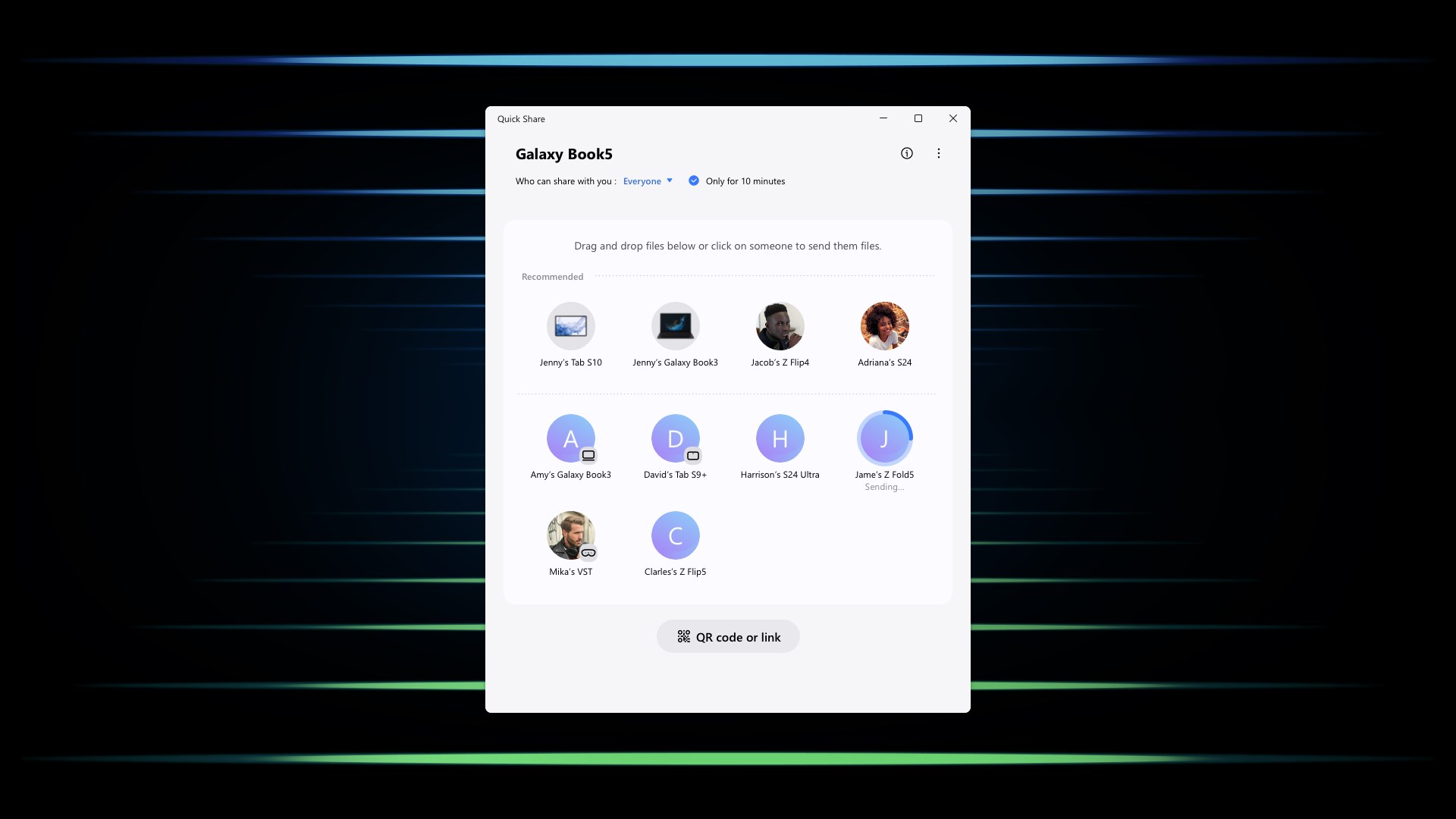 Quick Share screenshot