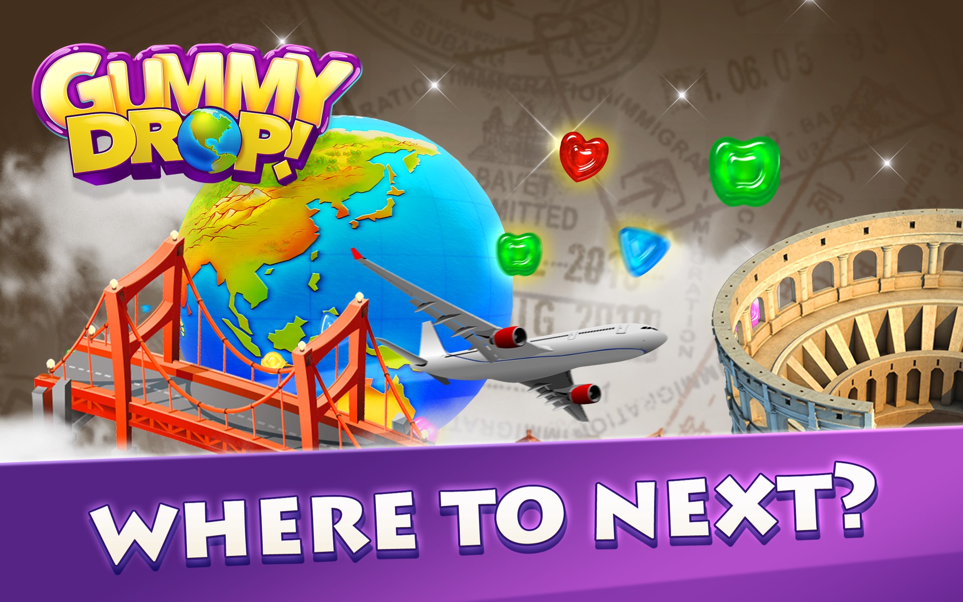 Gummy Drop! screenshot