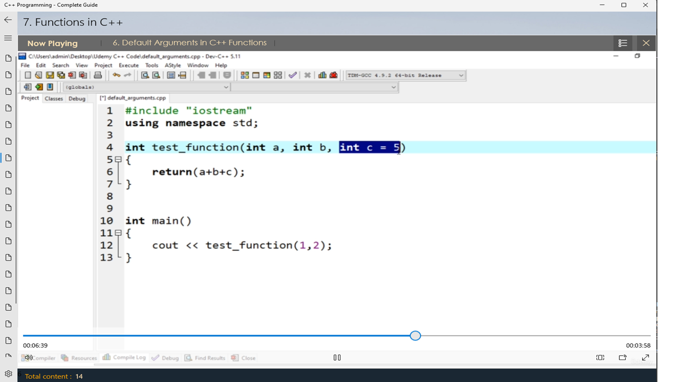 C++ Programming - Complete Guide screenshot