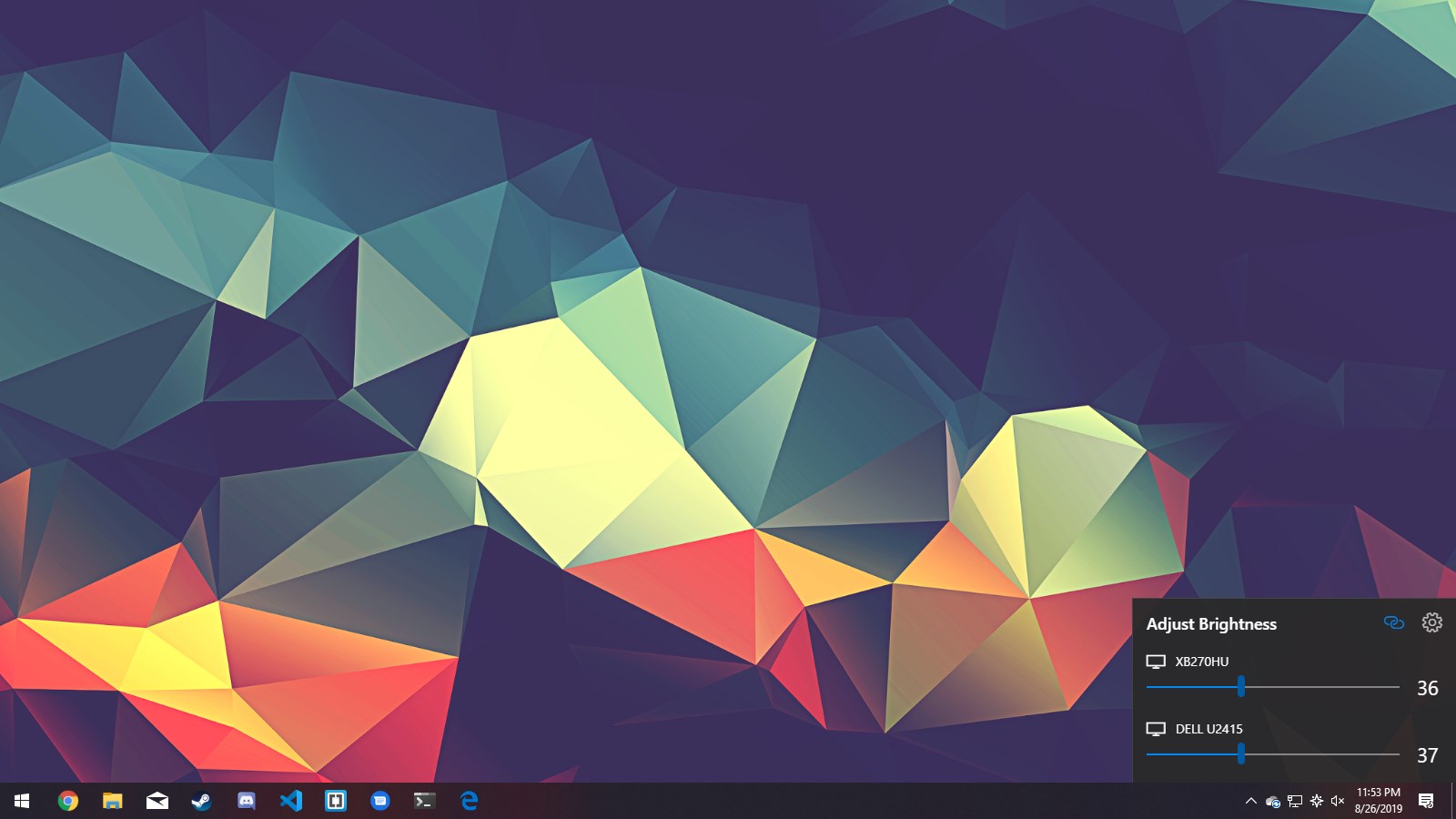 Twinkle Tray: Brightness Slider screenshot